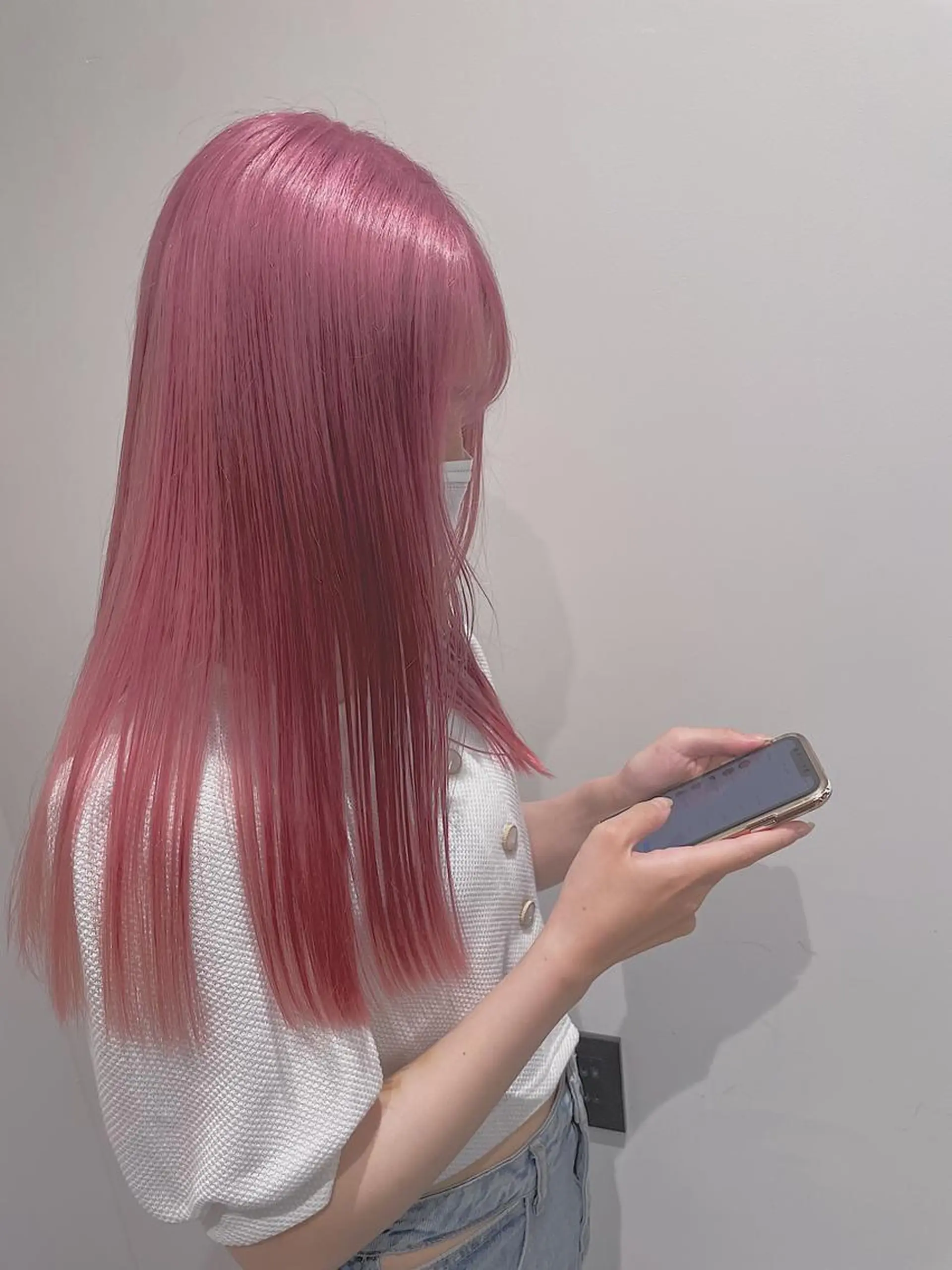 ロング カラー ikuma/ ミルクティーのヘアスタイル