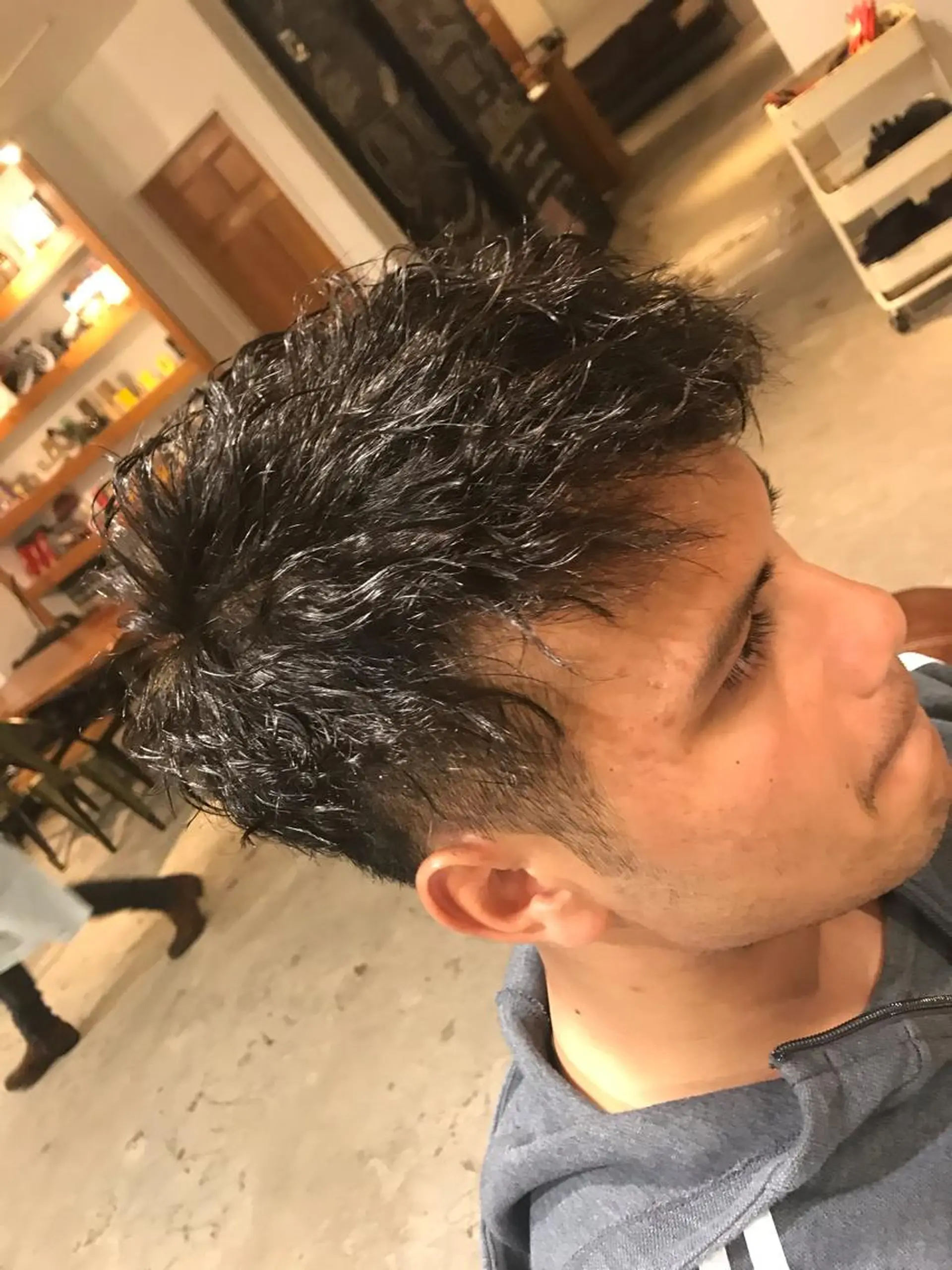 ショート メンズ メンズパーマ メンズツイストパーマ ツイストパーマ Forest. -髪質改善-のヘアスタイル