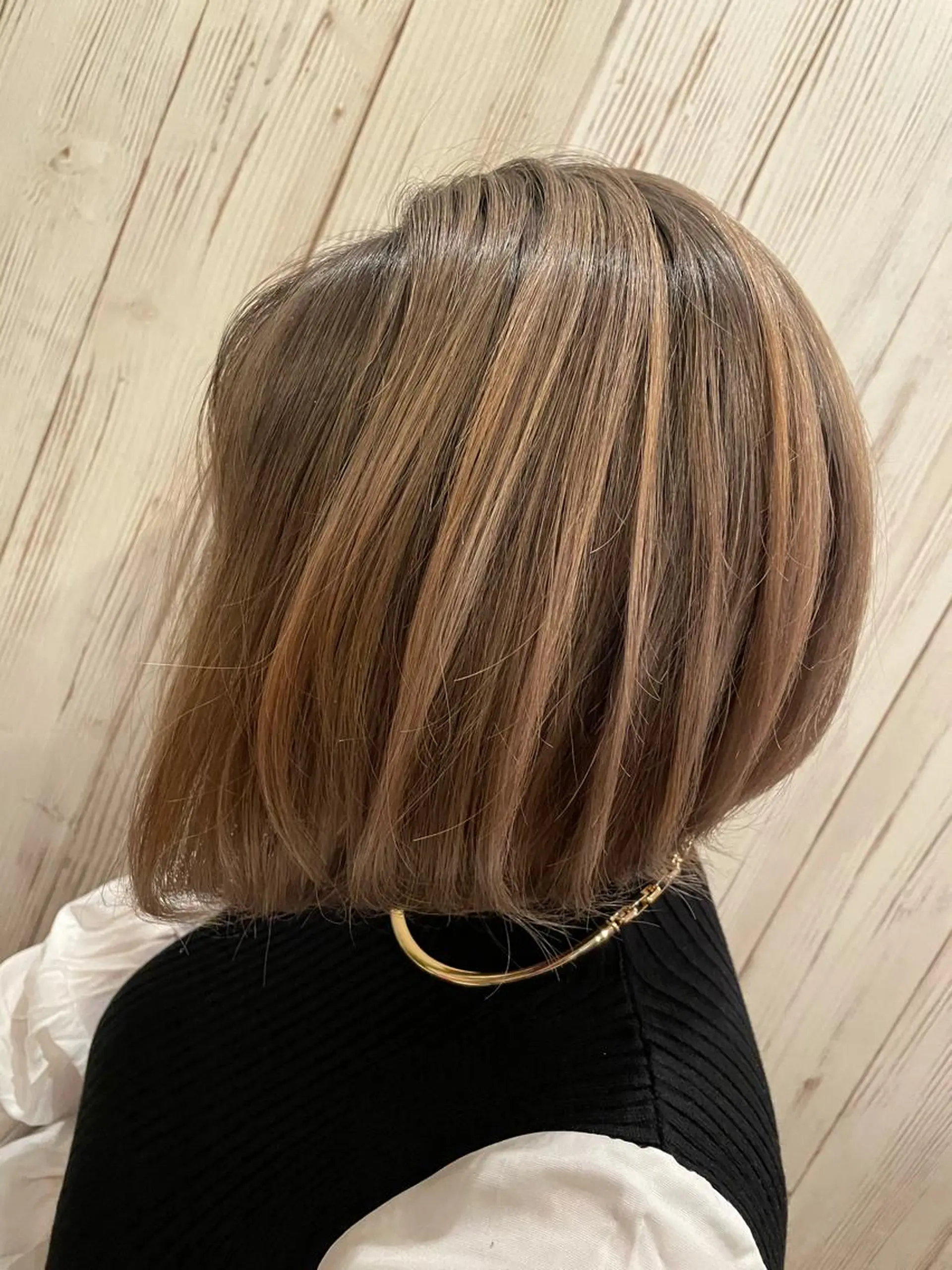 ショート カラー ヘアアレンジ バレイヤージュ ブリーチ レイヤーカット AN'TIA小作所属・AN'TIA小作代表 ⭐︎kazuma⭐︎のヘアスタイル