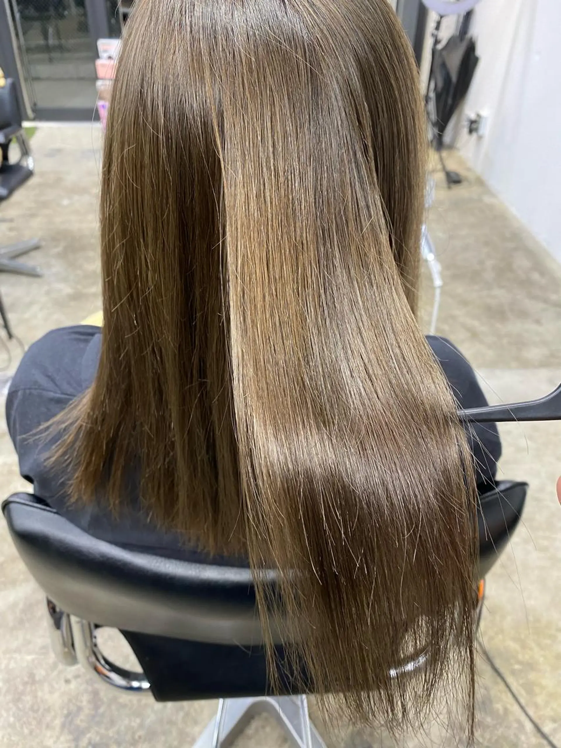 セミロング ヘアカラー わたる /カットモデル募集のヘアスタイル