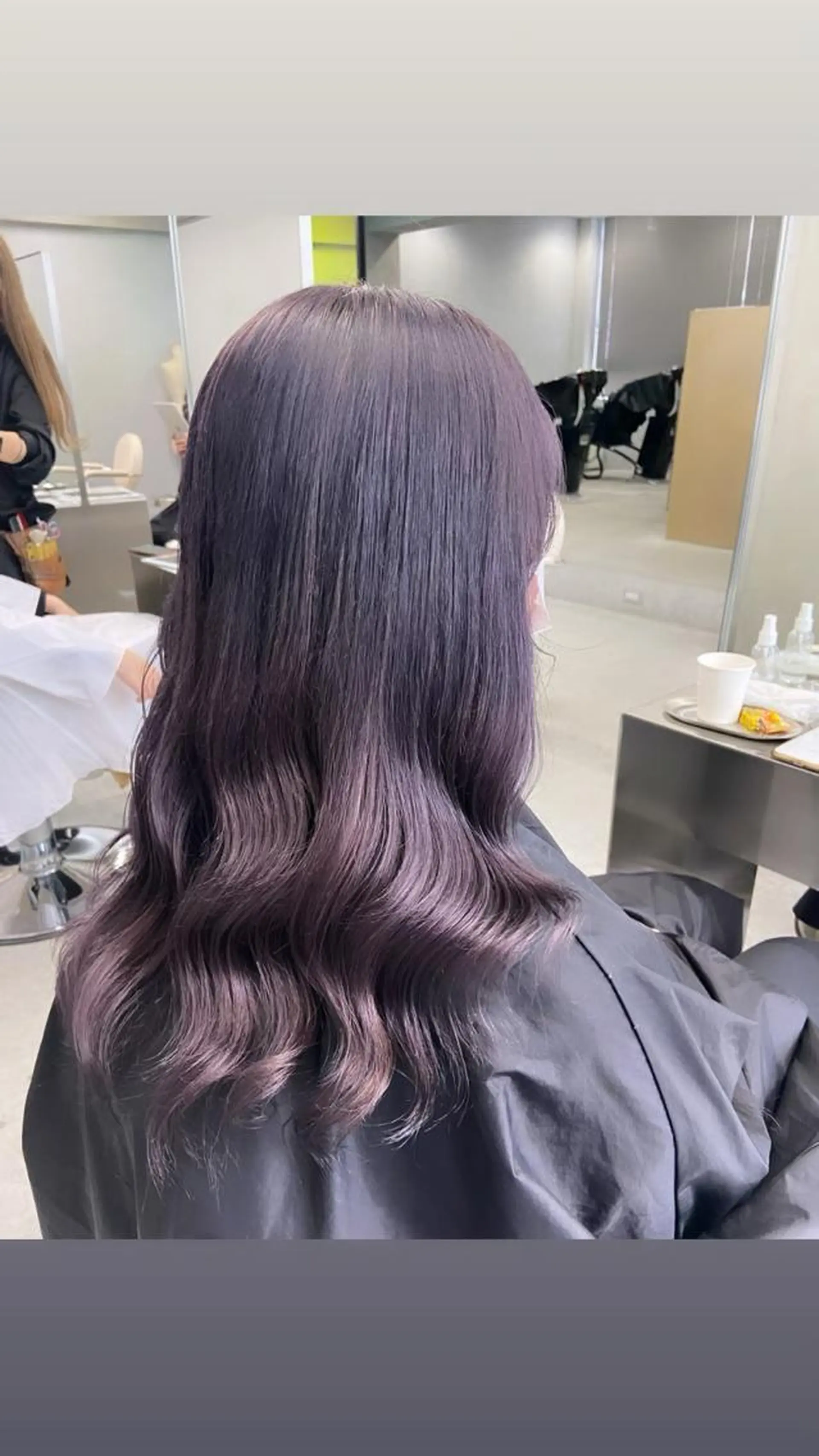 ロング カラー ベージュカラー ラベンダーカラー ミルクティーベージュ ヘアカラー yuna/ボブカット /ハイトーンカラーのヘアスタイル