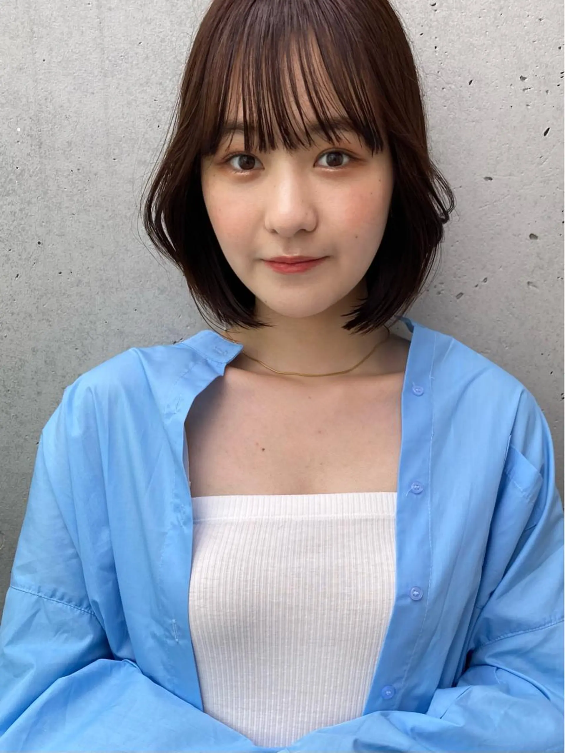 ショート カラー ブラウンカラー 透明感カラー ボブ カット ヘアカラー レイヤーカット /透明感/千葉怜寿のヘアスタイル