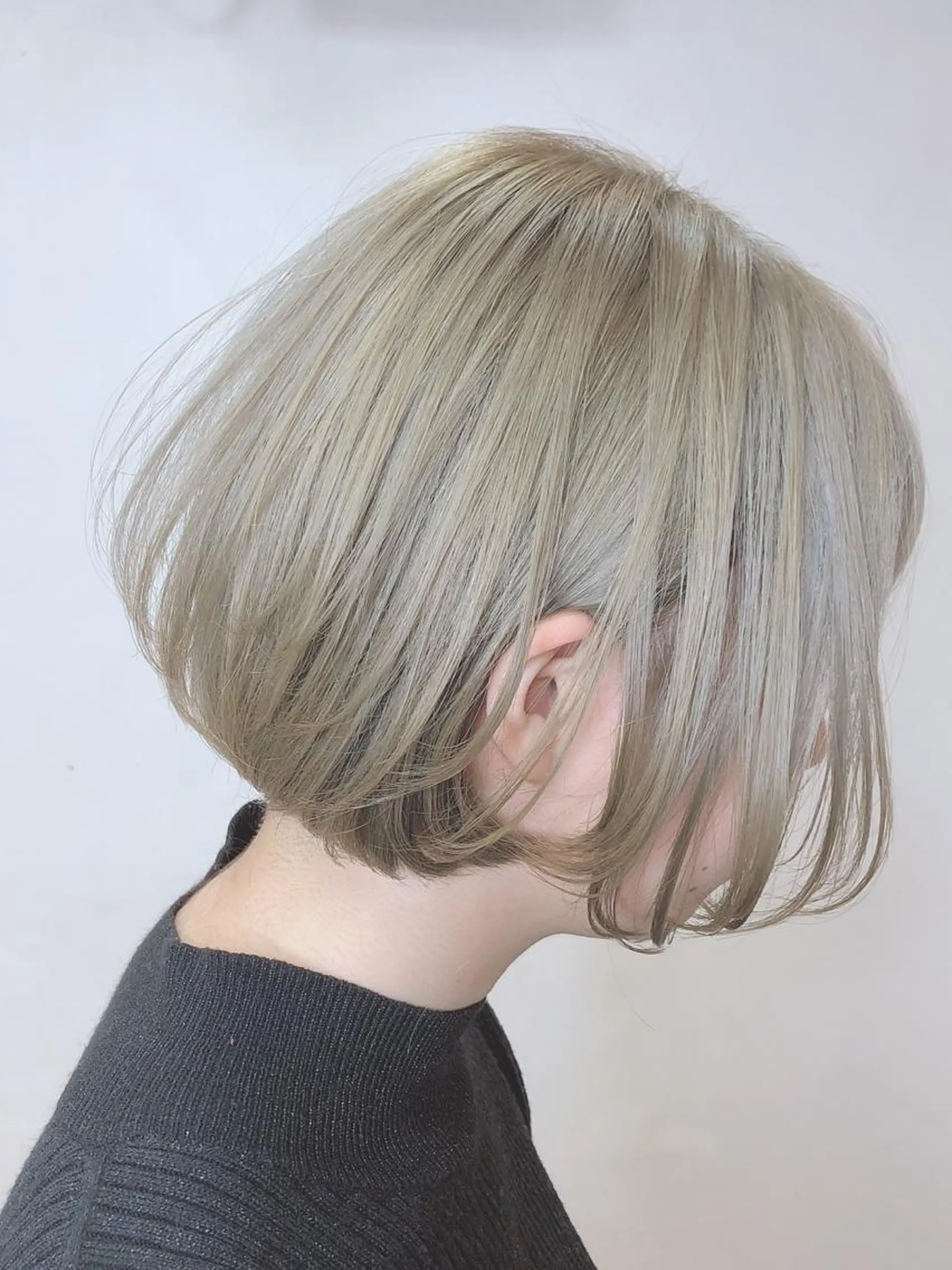 ミディアム ヘアカラー トリートメント レイヤー/ハッシュ 渋谷/サッタのヘアスタイル