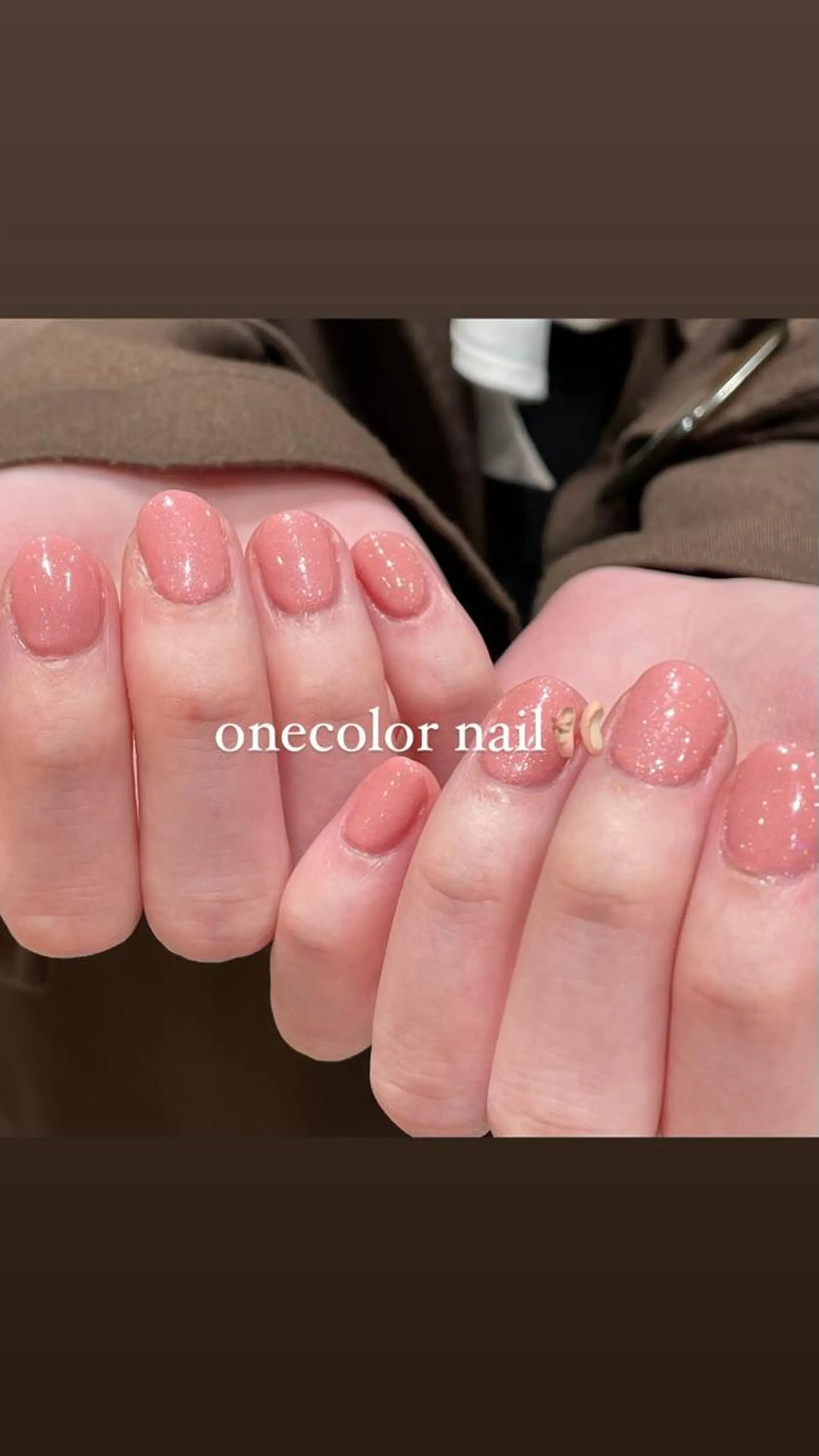 ネイル ワンカラーネイル ハンドネイル 淡色ネイル 🎀moeのネイルデザイン