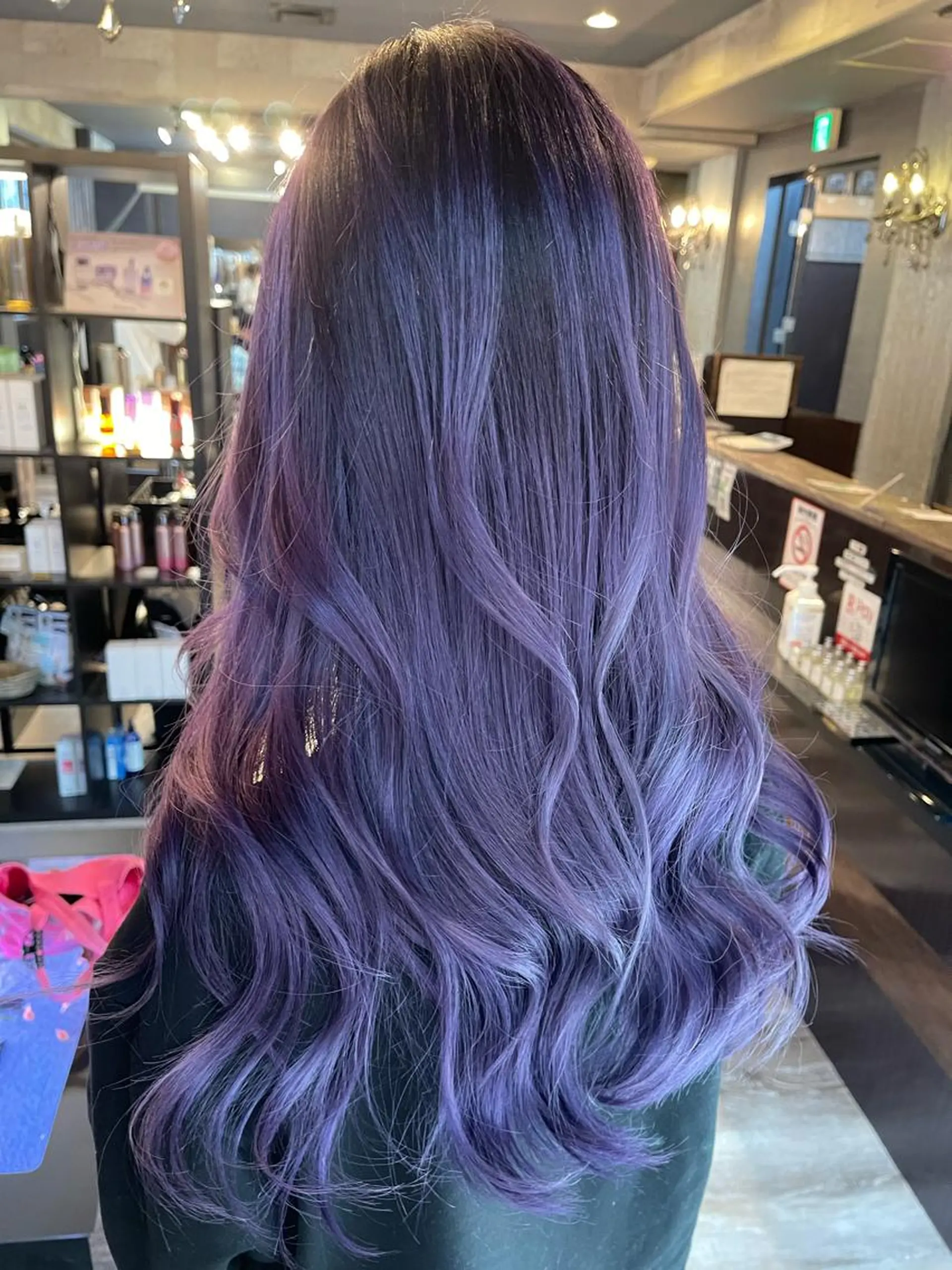 ロング KIRA スズキ タクヤ／店長のヘアスタイル