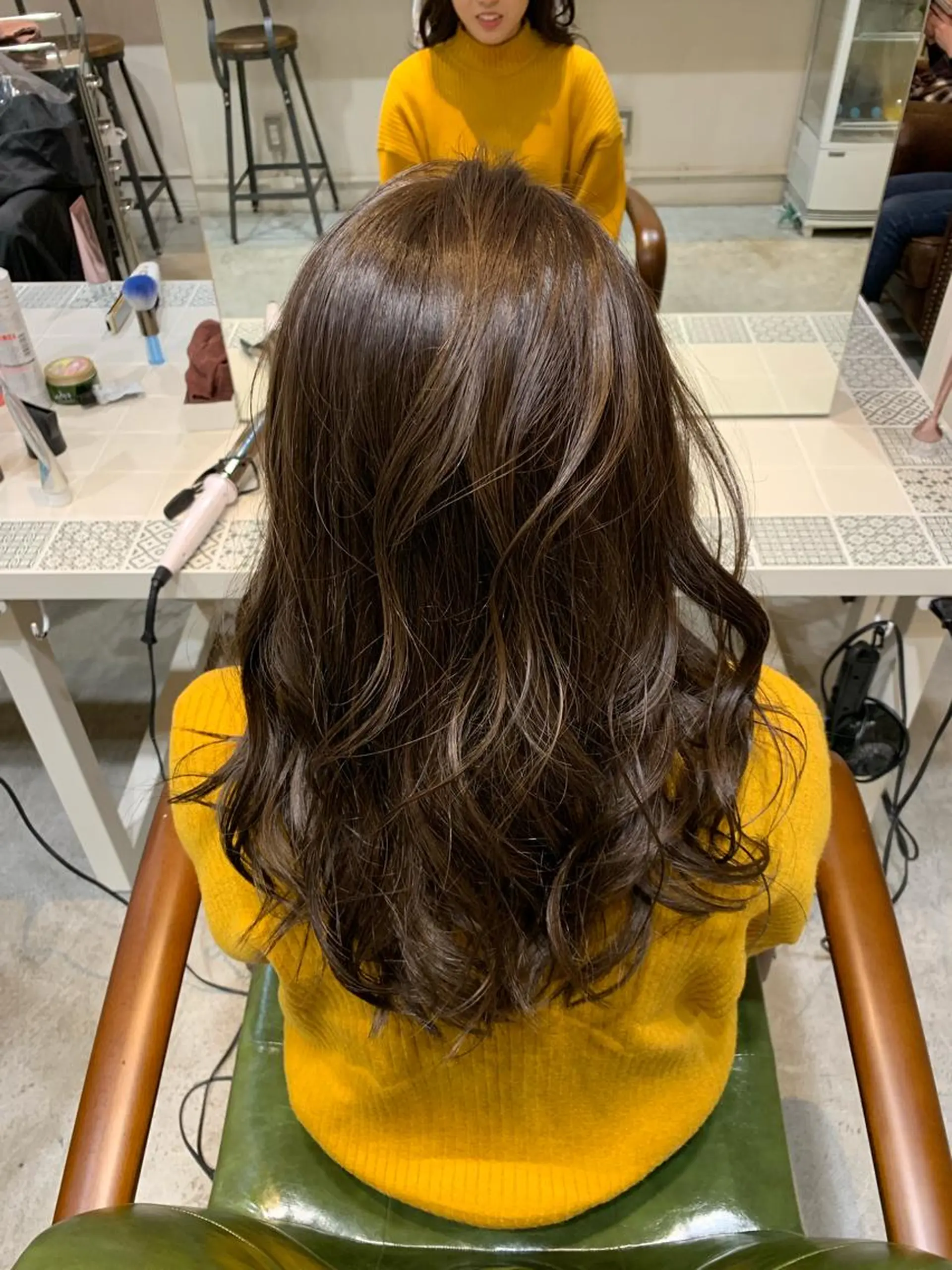 ロング アッシュ カット ヘアカラー トリートメント ヘッドスパ ヘアセット 大宮/山口 竣也のヘアスタイル