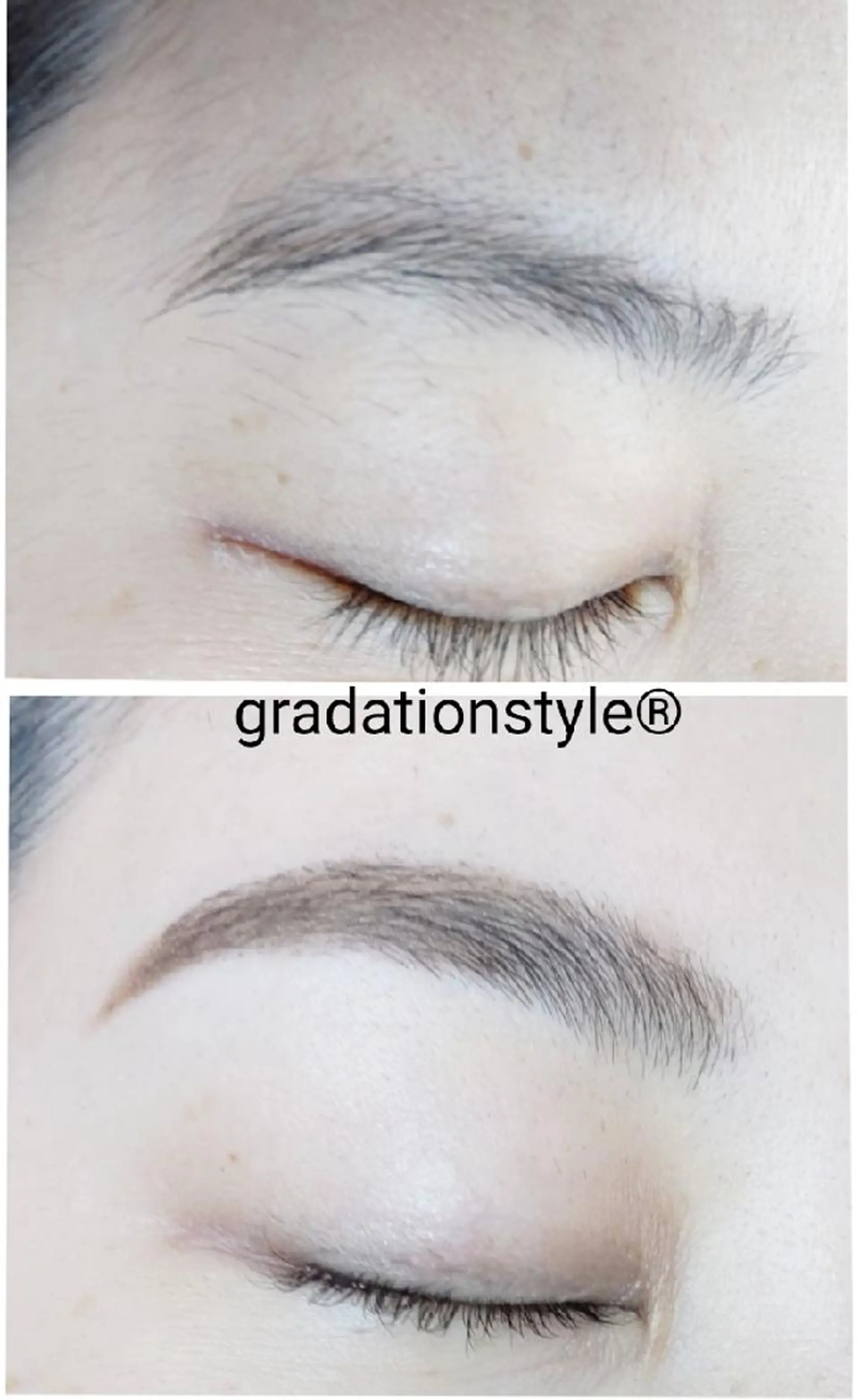 マツエク・マツパ アイブロウ 眉毛ワックス脱毛 🎼グラデーション スタイル札幌♫*⁠✧のマツエク・マツパデザイン