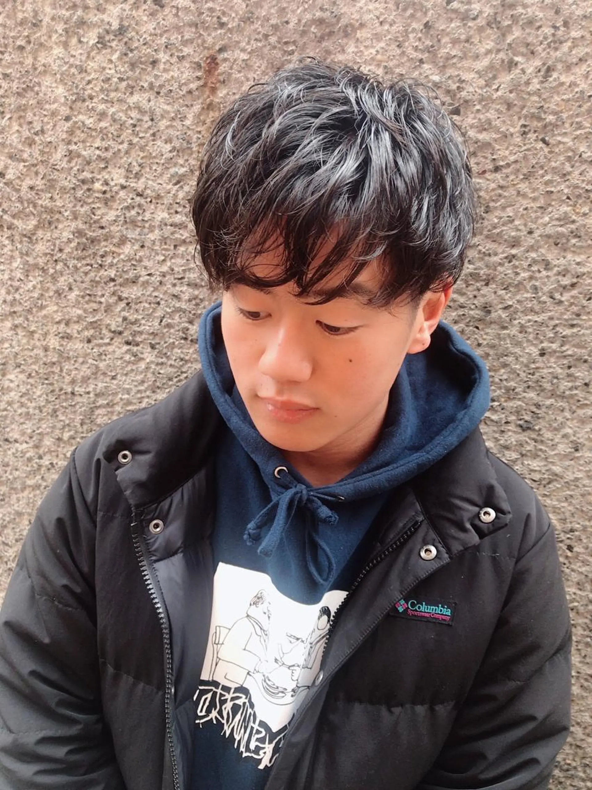 ショート カラー パーマ ヘアアレンジ メンズ メンズパーマ カット パーマ CHIC share salon所属・ちこ .のヘアスタイル