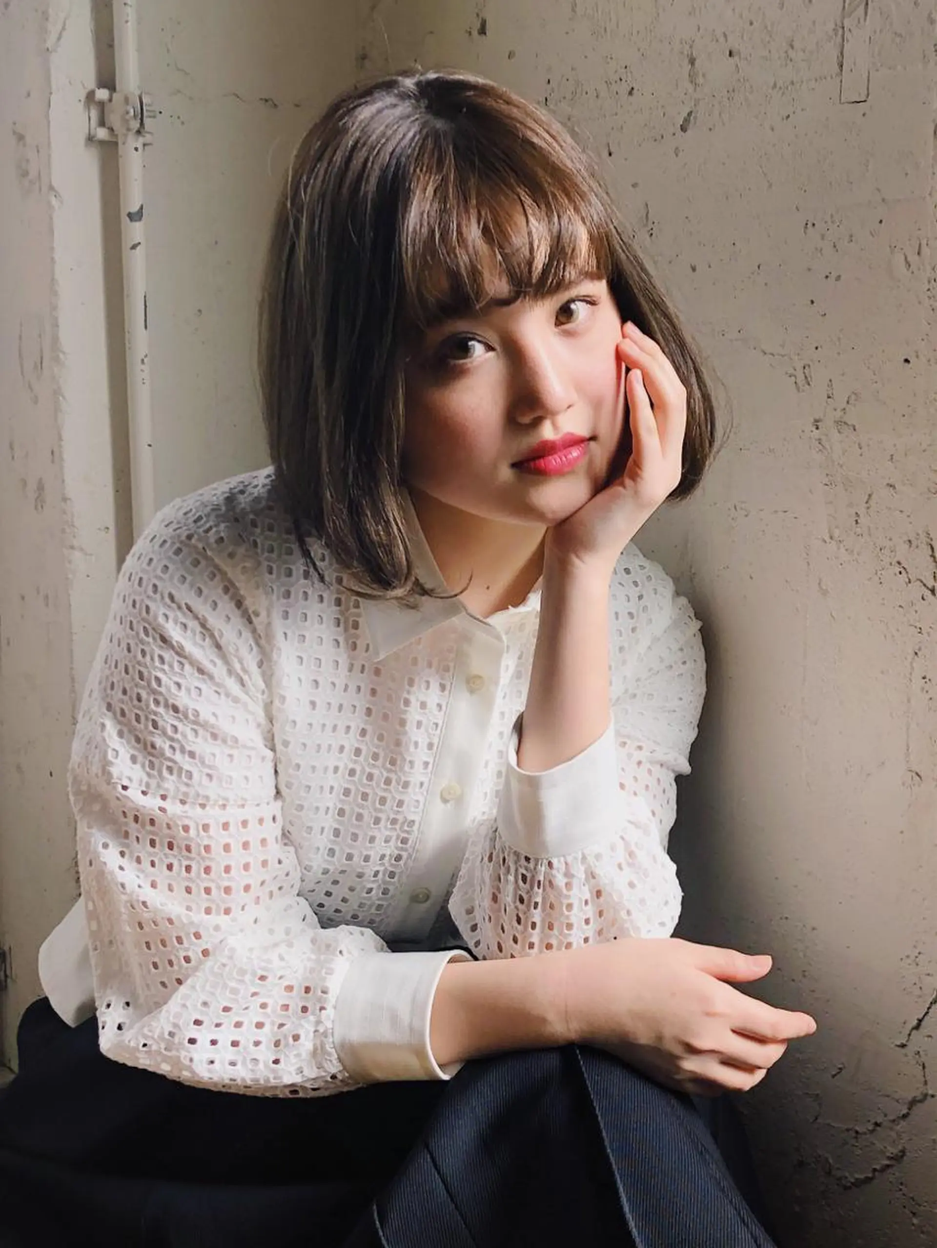 ショート カラー ボブ ショートヘア アンブレラカラー💫 フェイスフレーミングのヘアスタイル