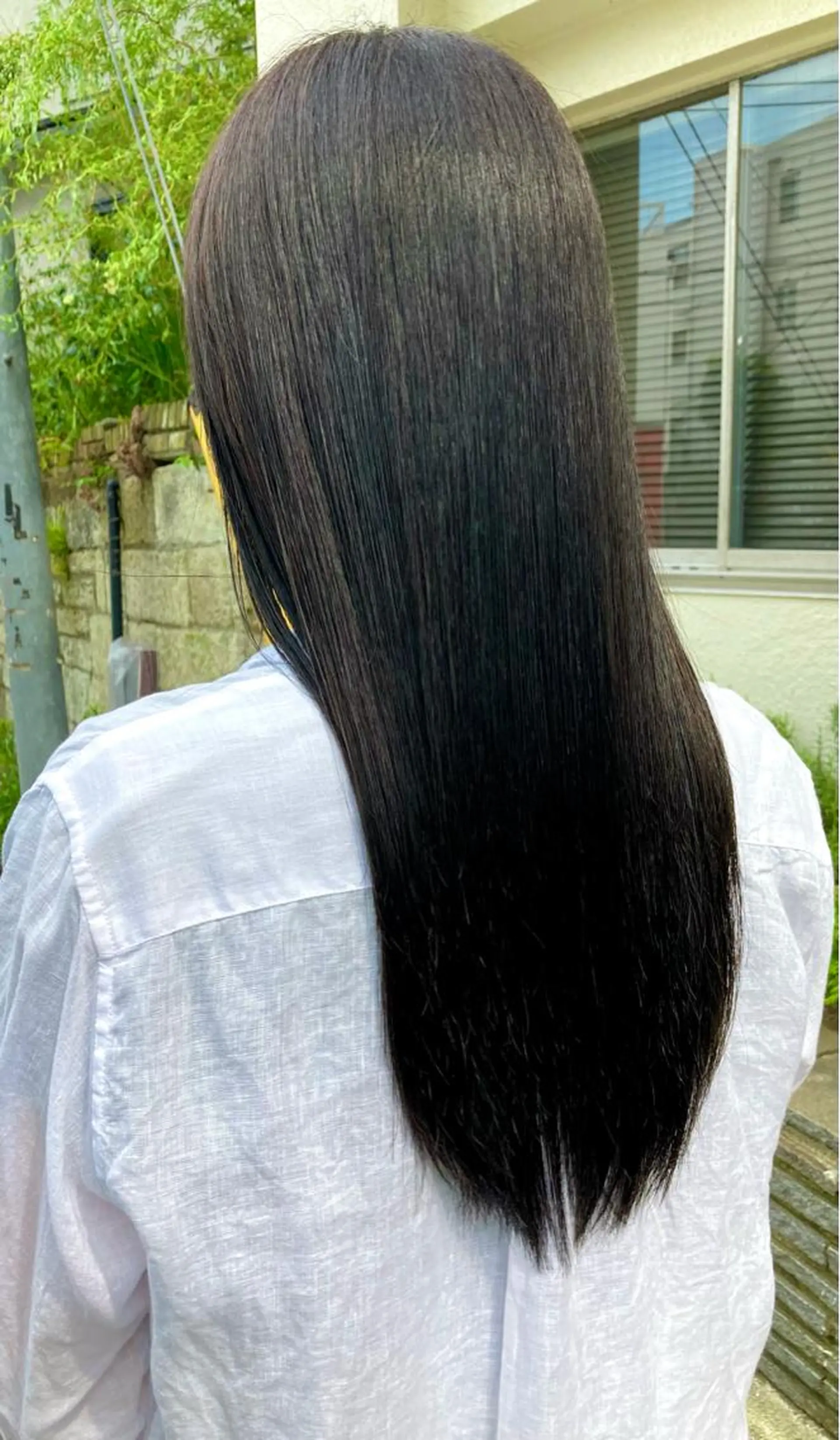 ロング カラー シルバー ショートウルフ💚 レイヤー/井上翔のヘアスタイル