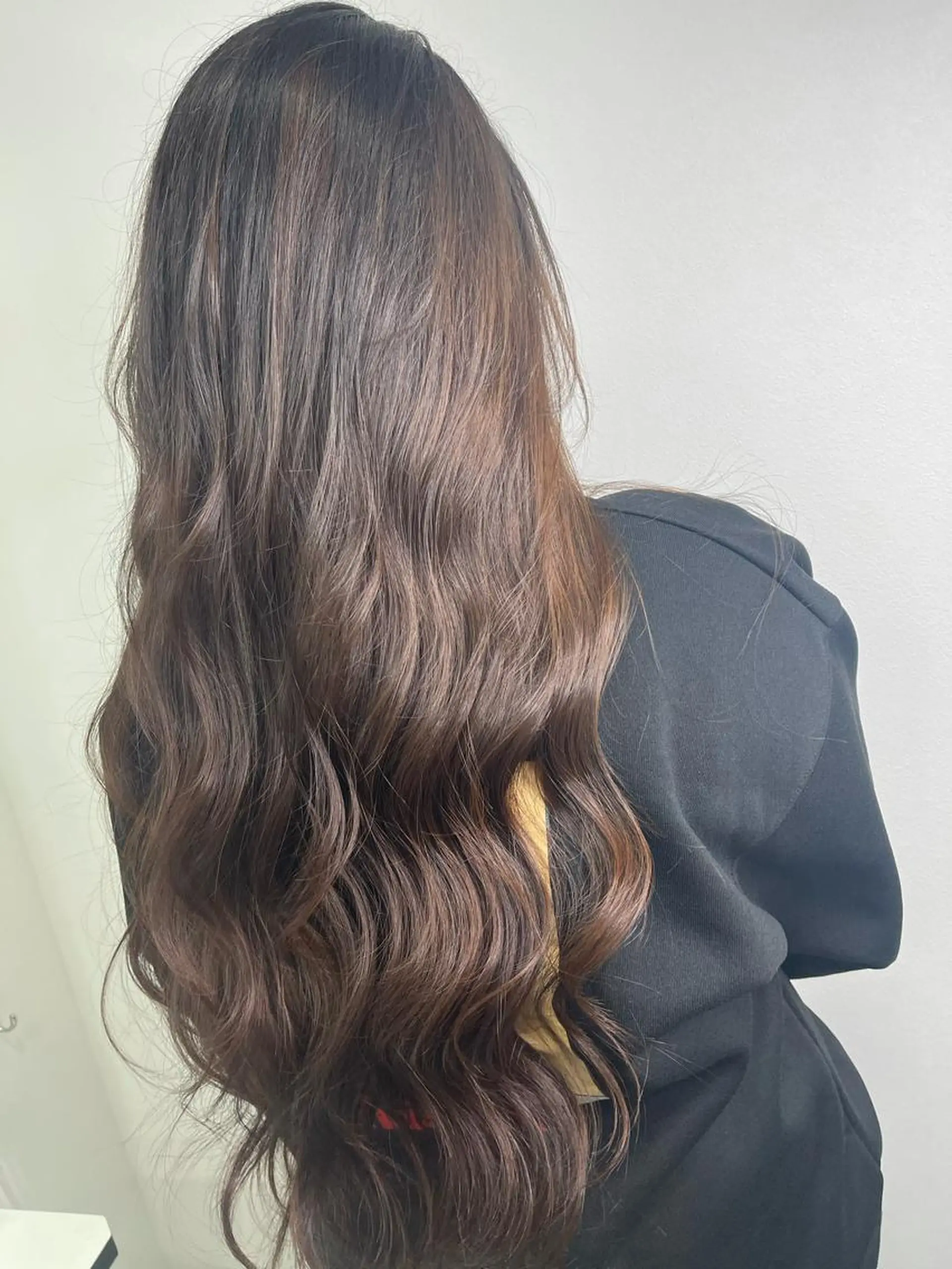 ロング カラー グラデーションカラー &chaLme   心斎橋所属・emi/髪質改善/ 韓国風/艶カラーのヘアスタイル