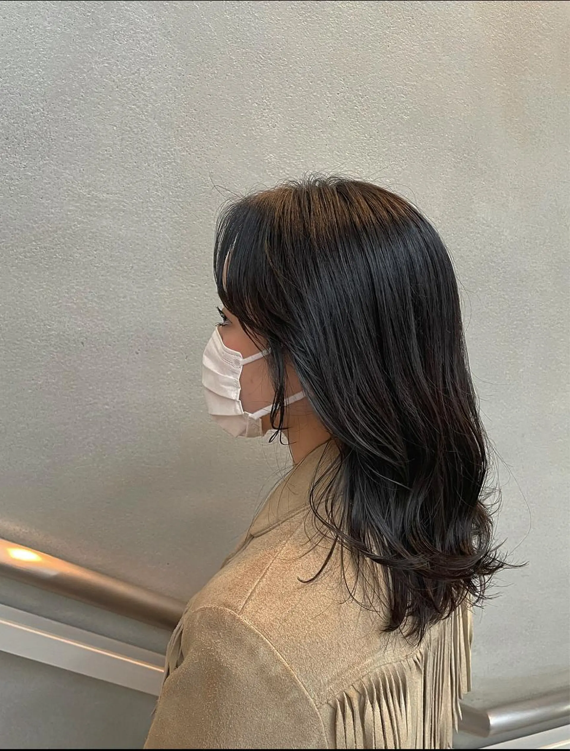 ミディアム カラー おくれ毛 沖縄/ヘアアレンジ /ナカノのヘアスタイル