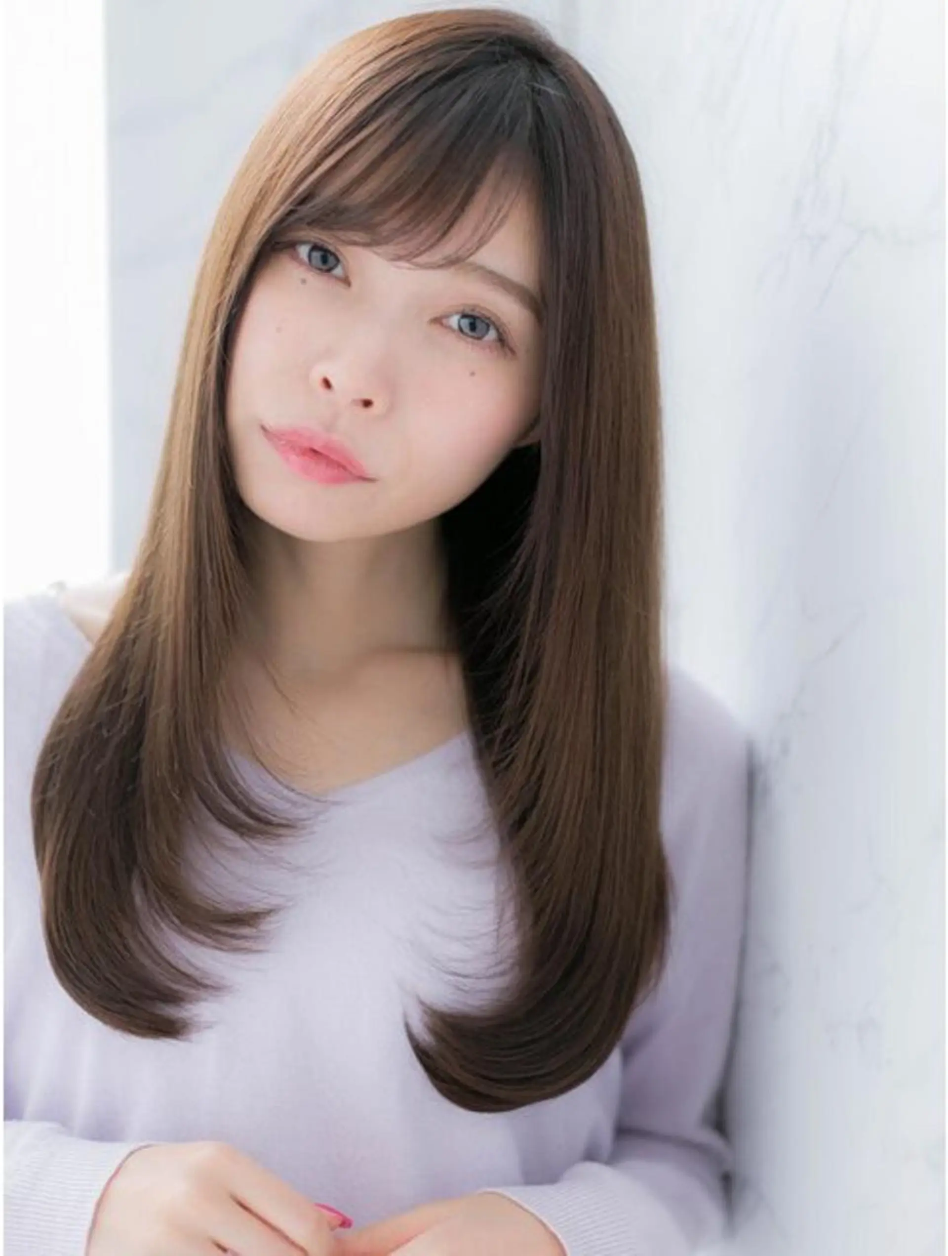 ロング レイヤーカット LOREN 自由が丘所属・🍋藤間 妃南🍋のヘアスタイル