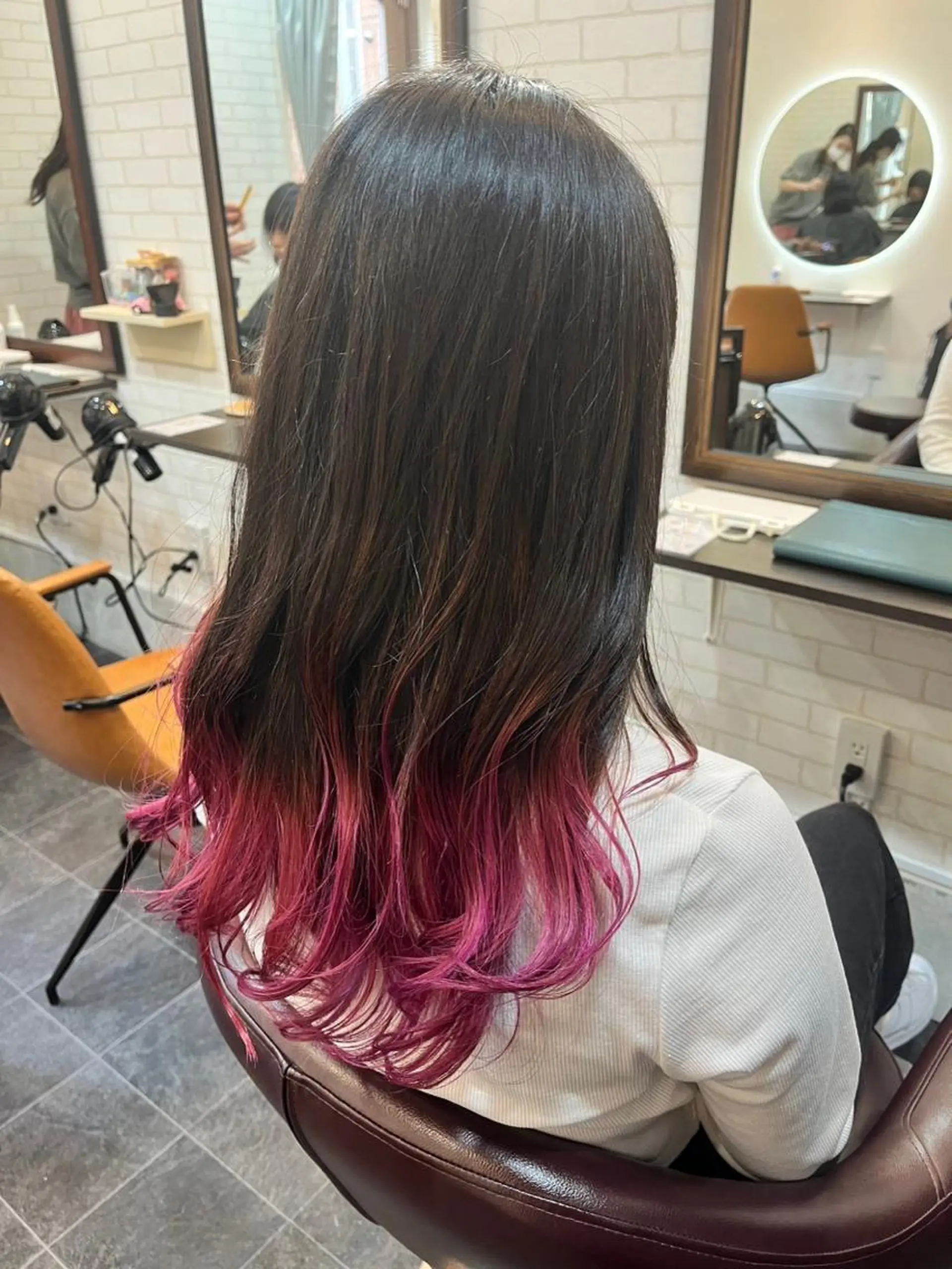 カラー グラデーションカラー ヘアカラー トリートメント 米本 匠のヘアスタイル