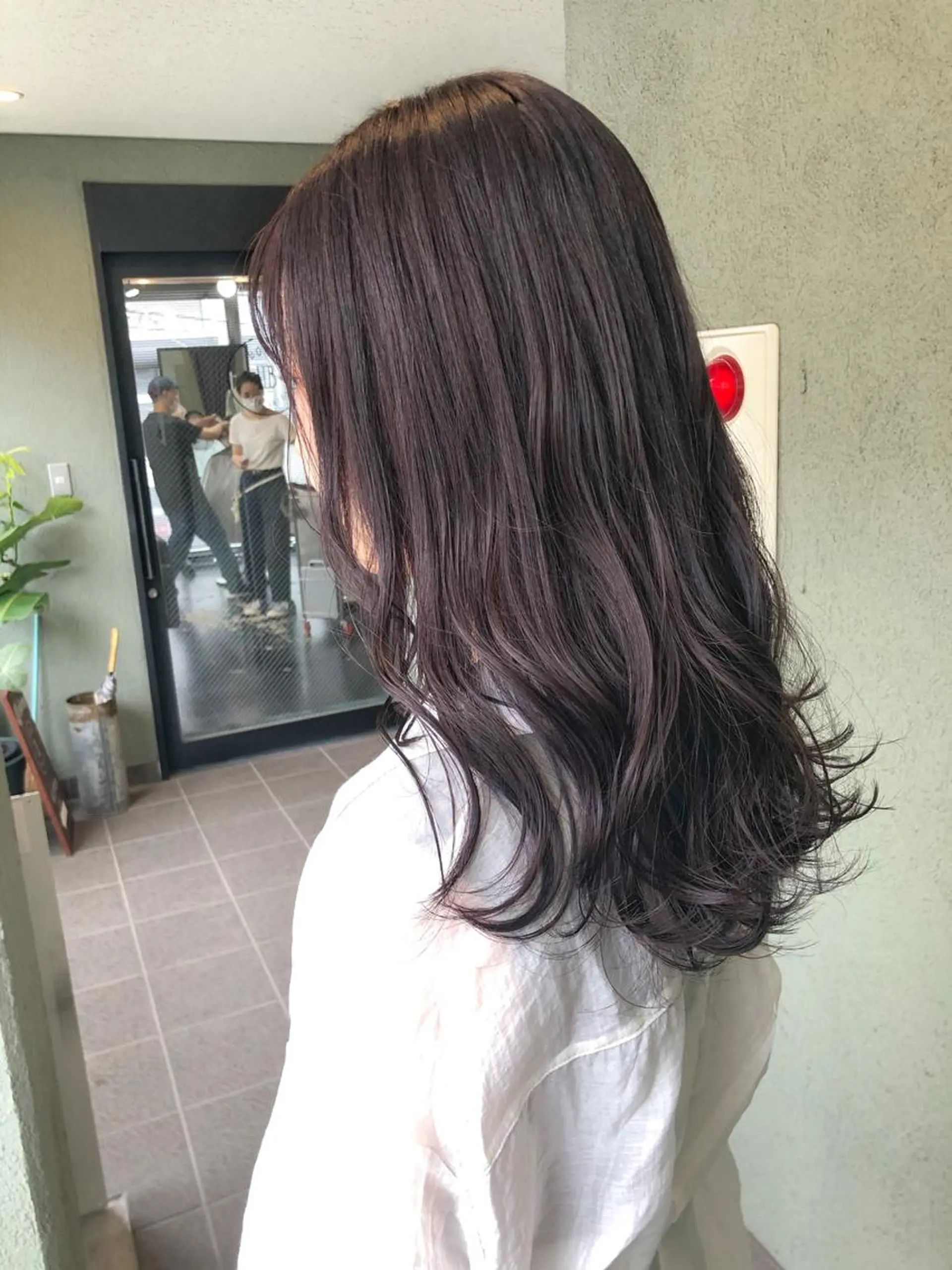 ロング カラー パープルカラー カット ヘアカラー トリートメント HIROKI ” stylistのヘアスタイル