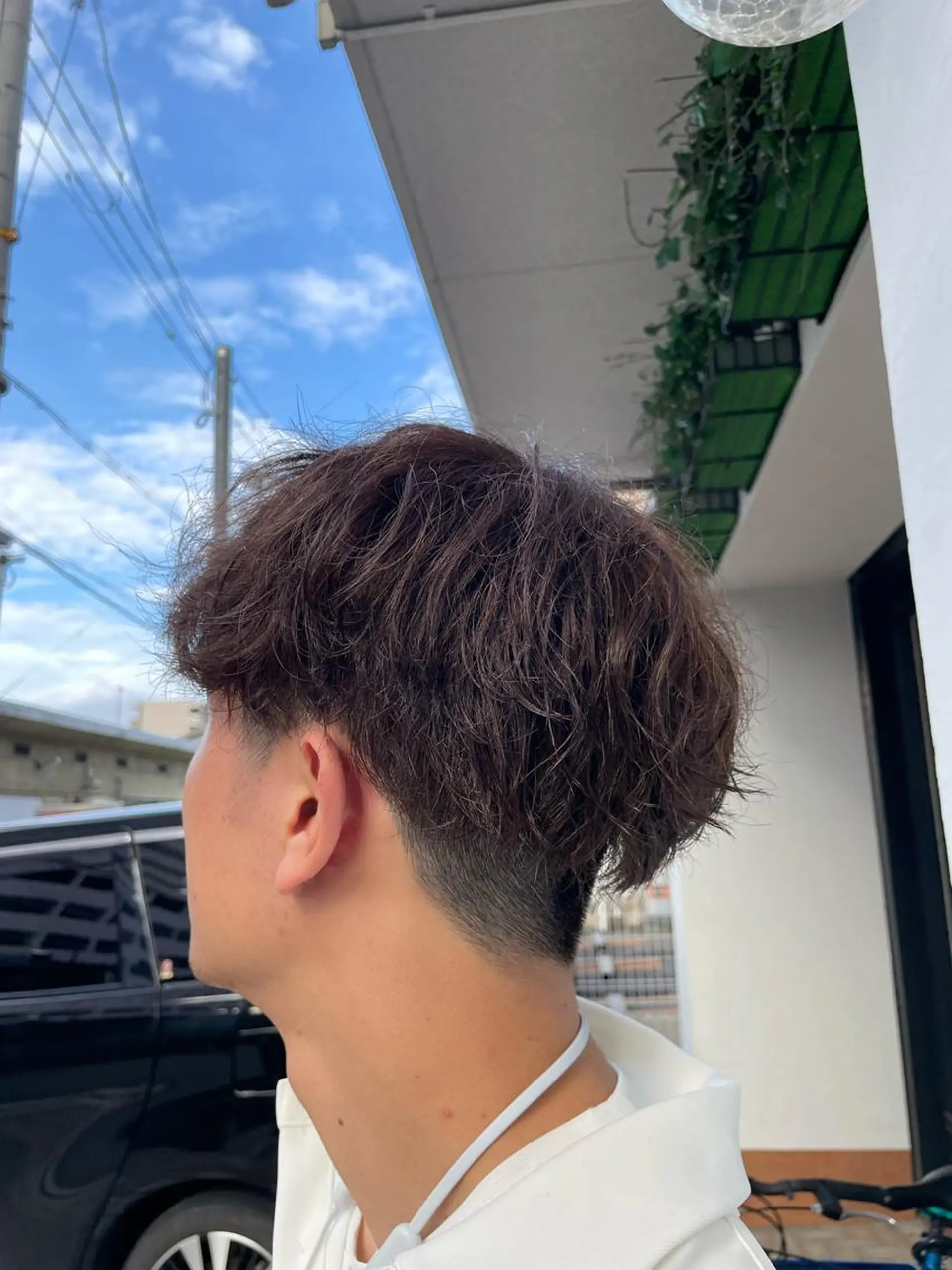 カラー 黒髪 ブリーチ 透明感カラー ブリーチなしカラー cocotte宜喜 弘希のヘアスタイル