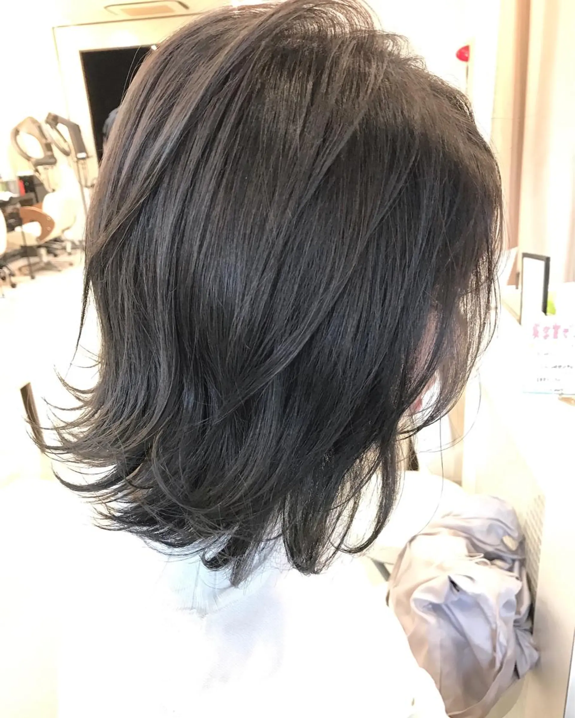ショート カラー グラデーションカラー ネイビーカラー ヘアカラー トリートメント 武田 清久のヘアスタイル