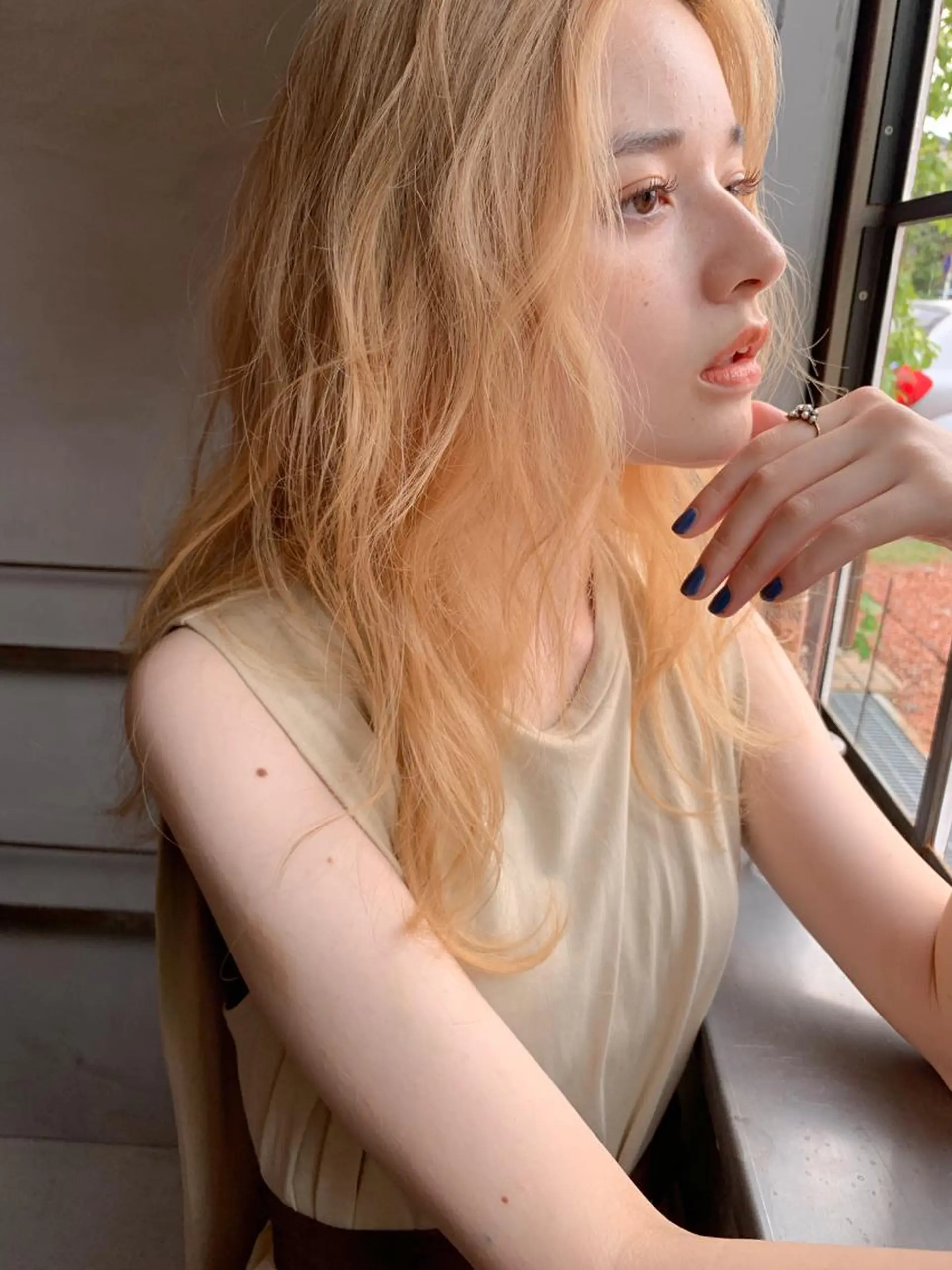 ロング パーマ 井上 美穂のヘアスタイル