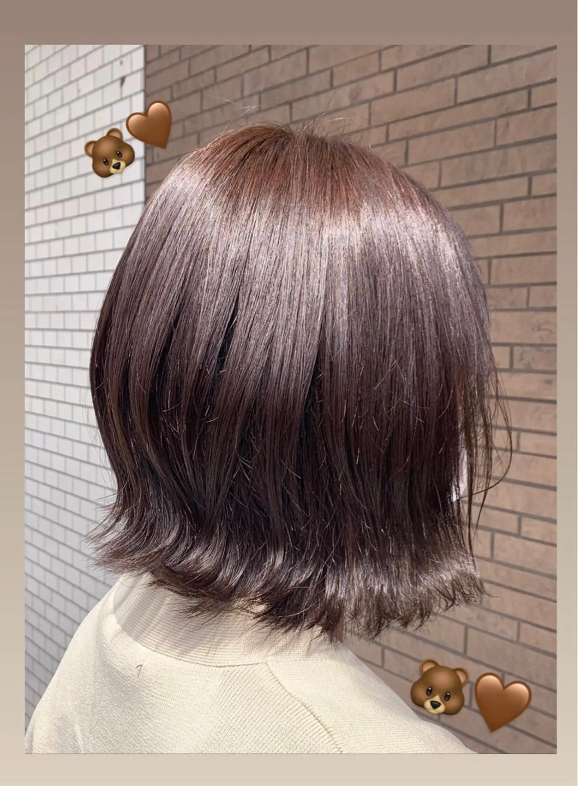 ショート カラー 飯塚 優希のヘアスタイル