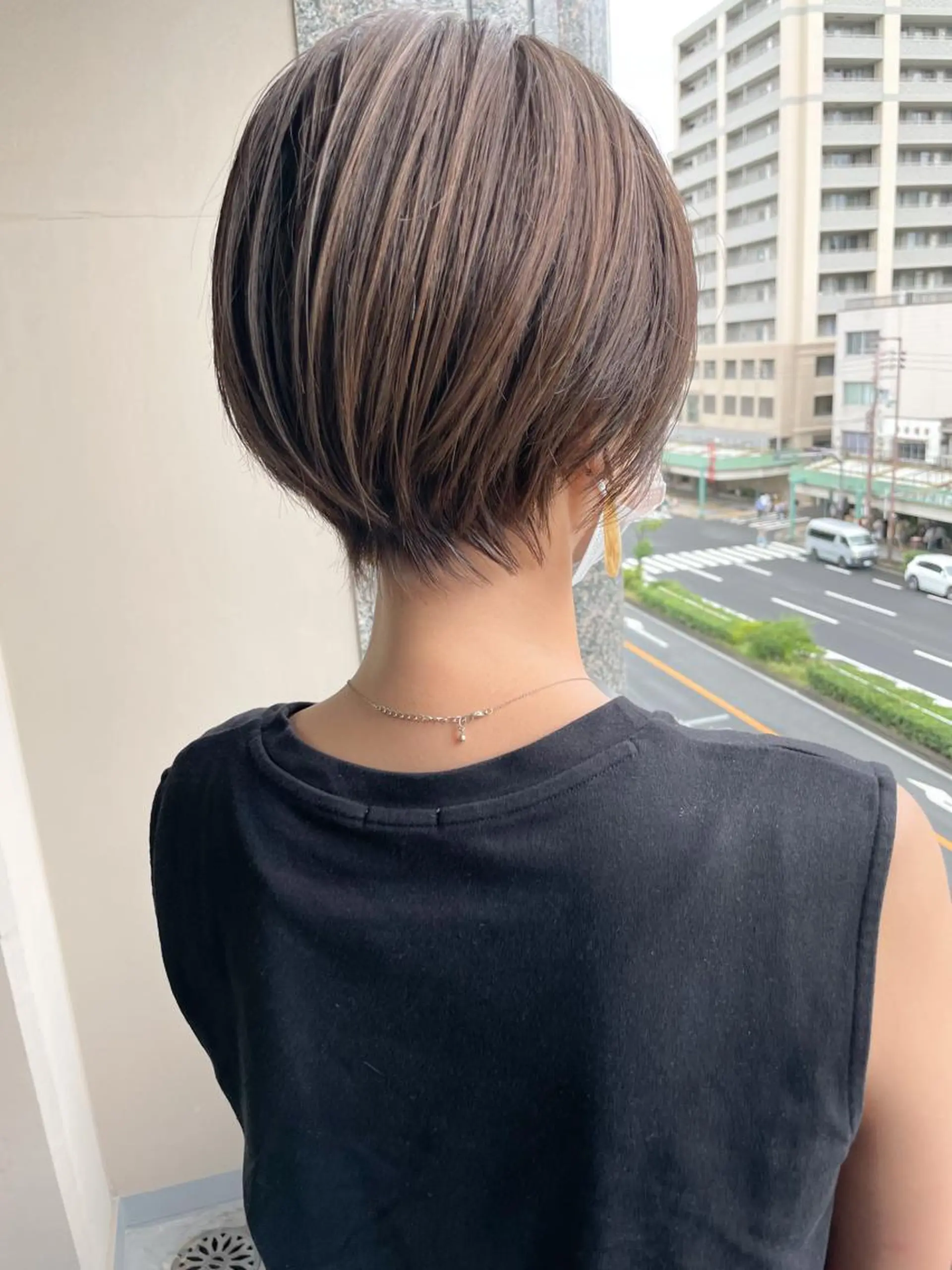 ショート ショートヘア カット トリートメント mua 鳳のヘアスタイル