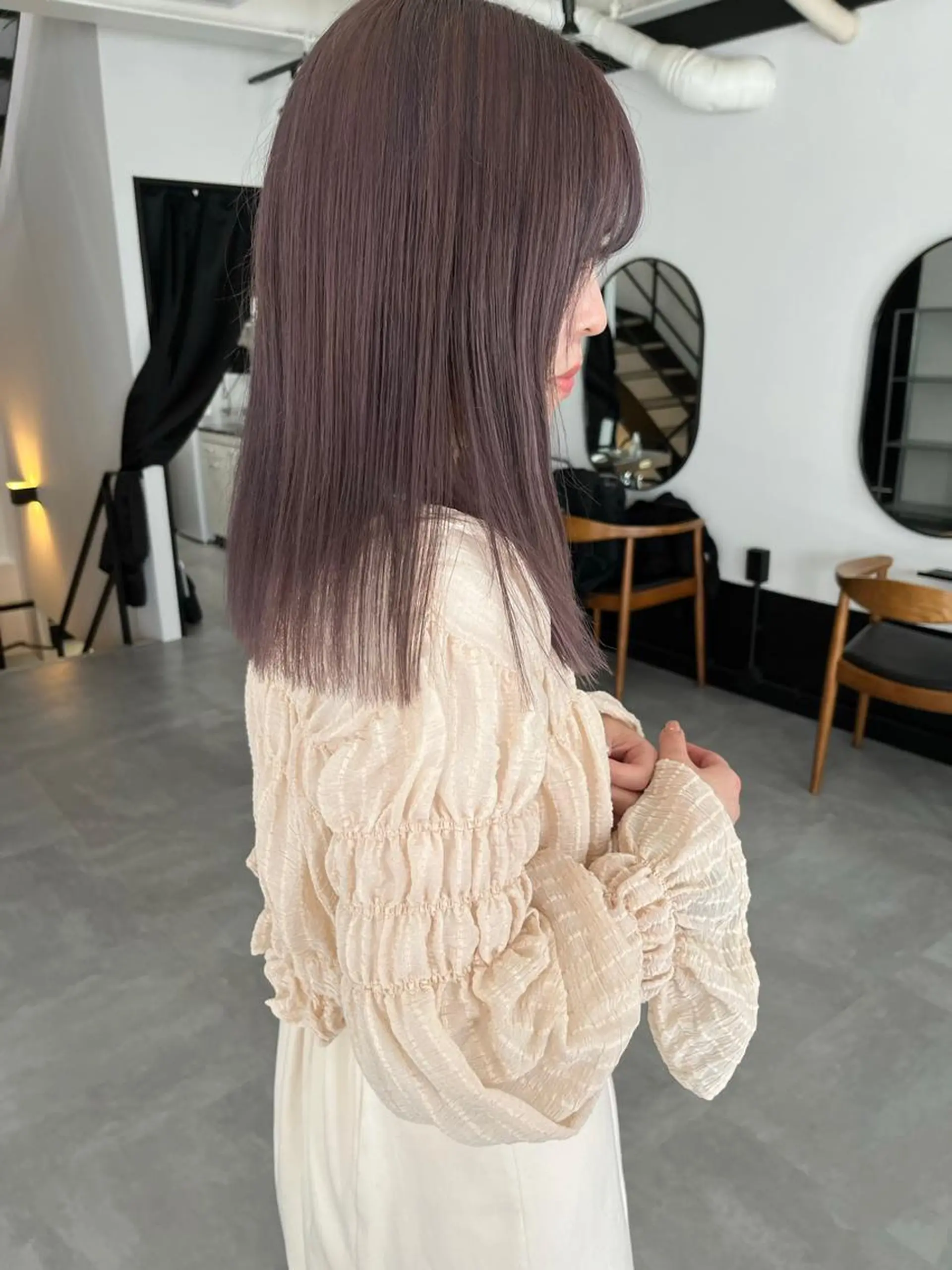 ロング Juri /暖色カラーのヘアスタイル