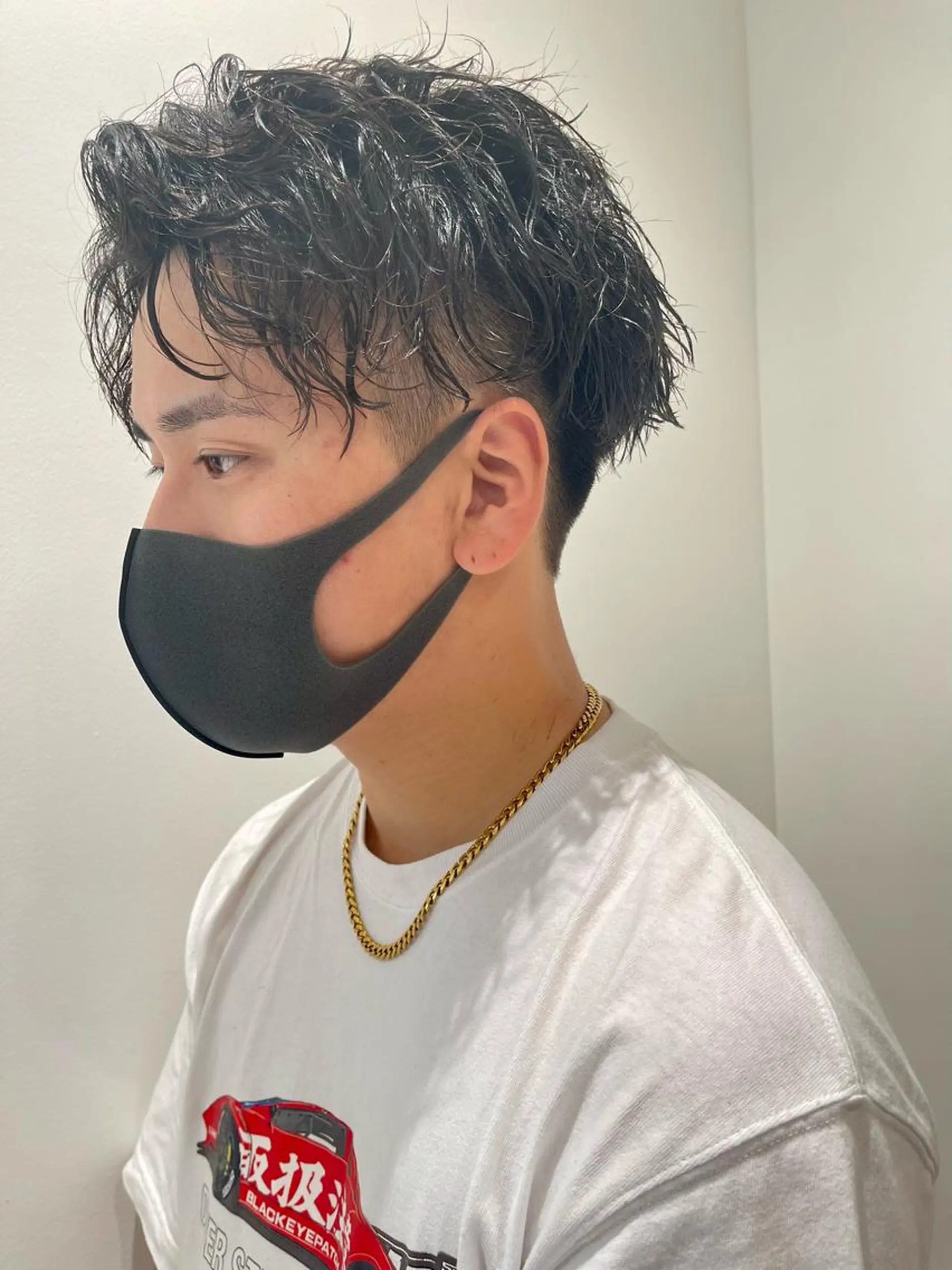 ショート パーマ メンズ 成田 一貴のヘアスタイル