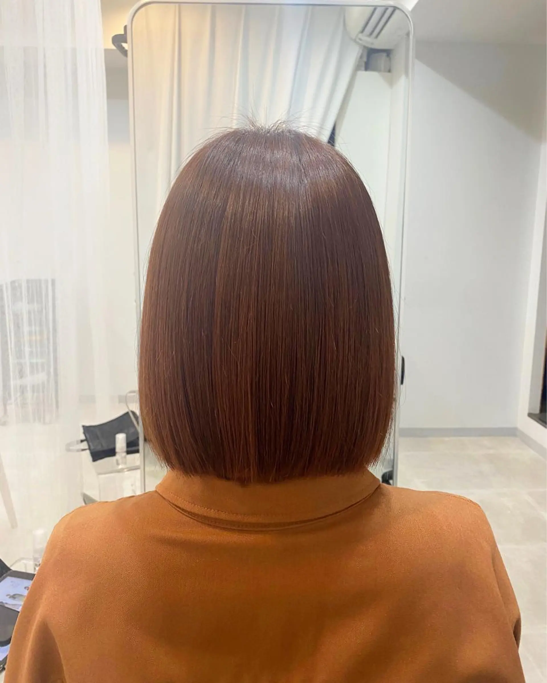 ショート 谷川 李奈のヘアスタイル