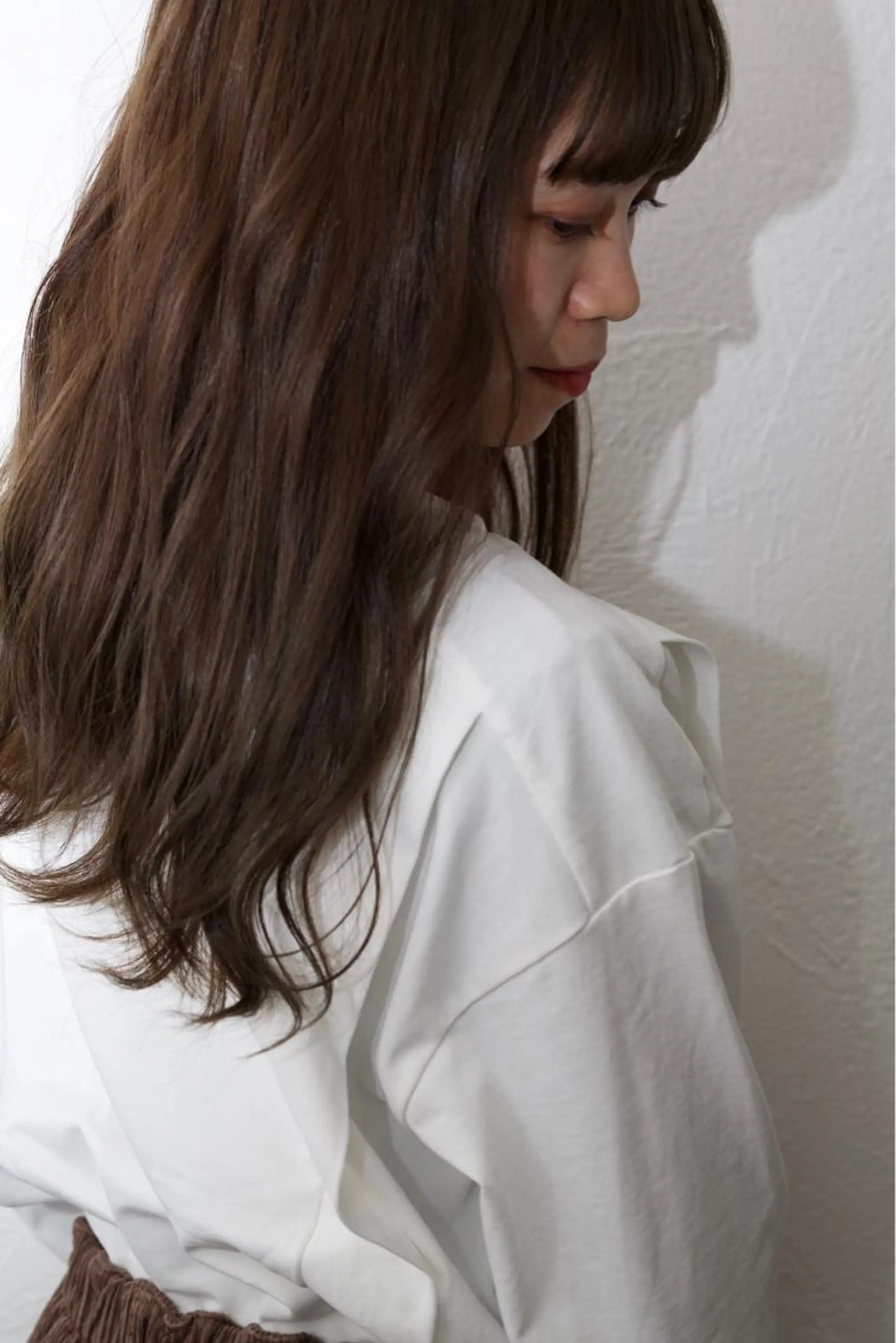 ロング カラー fio マナミのヘアスタイル