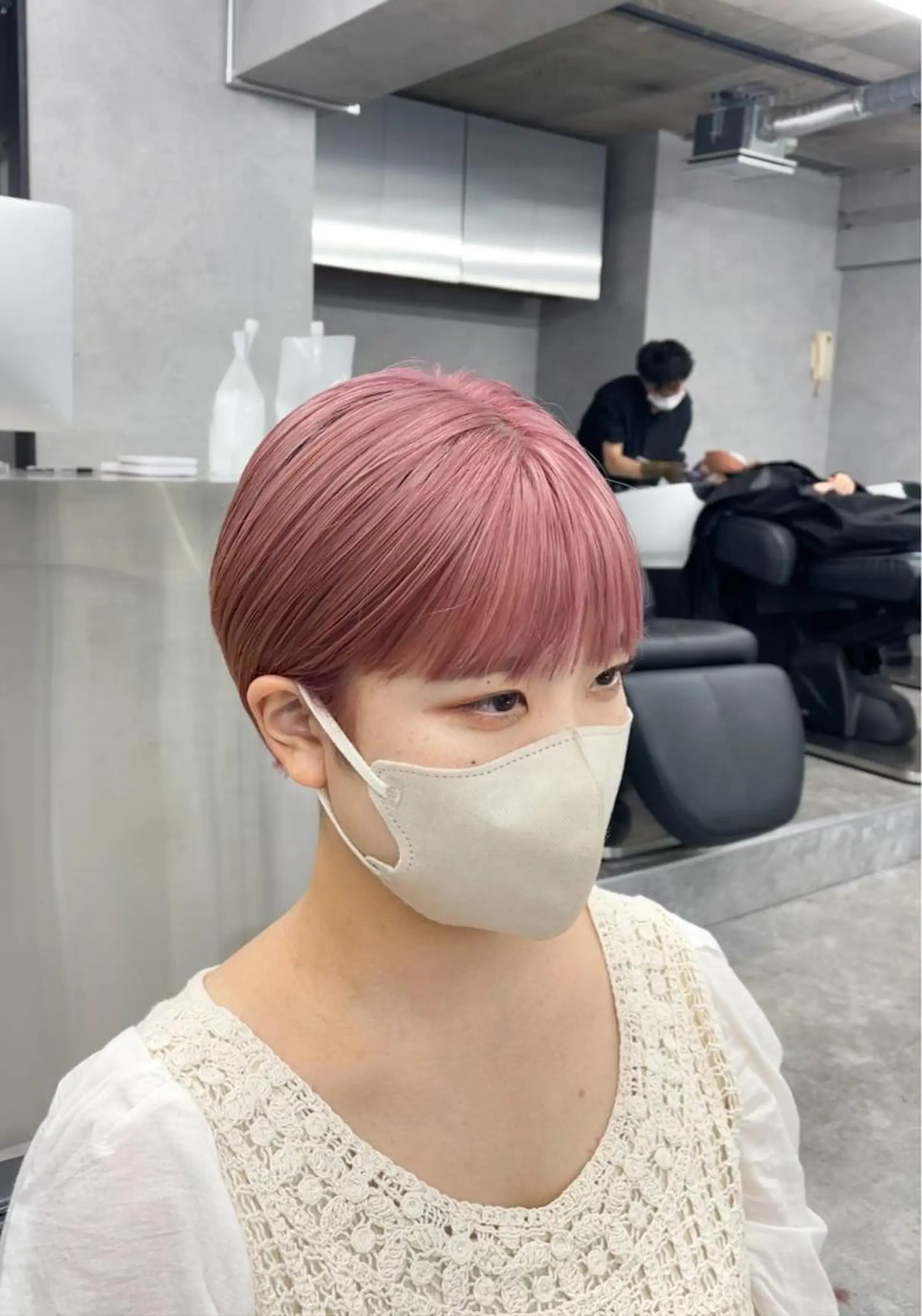 ショート カラー パーマ ヘアアレンジ メンズ キッズ ネイル マツエク・マツパ アイブロウ 切りっぱなしボブ ショートボブ メンズブリーチ メンズハイトーン マッシュ カット ヘアカラー トリートメント ヘアセット GO TODAY SHAiRE SALON所属・大人スタイル 太田のヘアスタイル