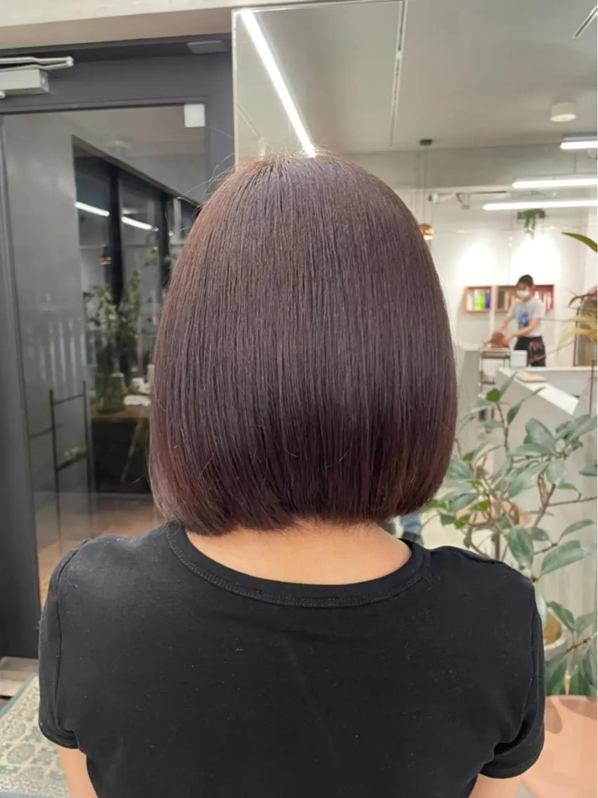 カラー 鶴井 美空のヘアスタイル