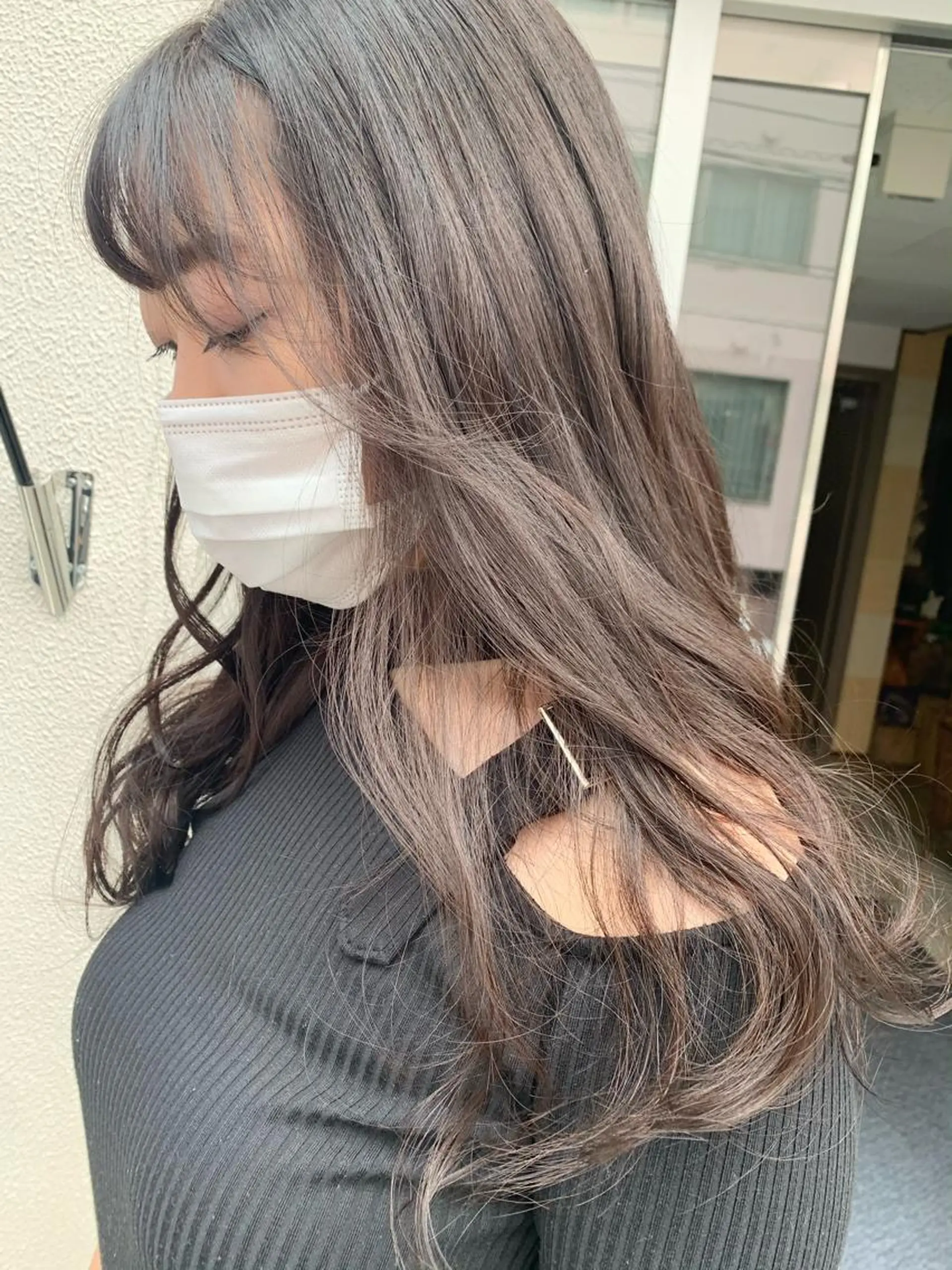 ロング カラー パーマ ヘアアレンジ メンズ キッズ ネイル マツエク・マツパ ヘアカラー トリートメント 架空〜KAQU〜所属・【clan】 NOGAMIのヘアスタイル