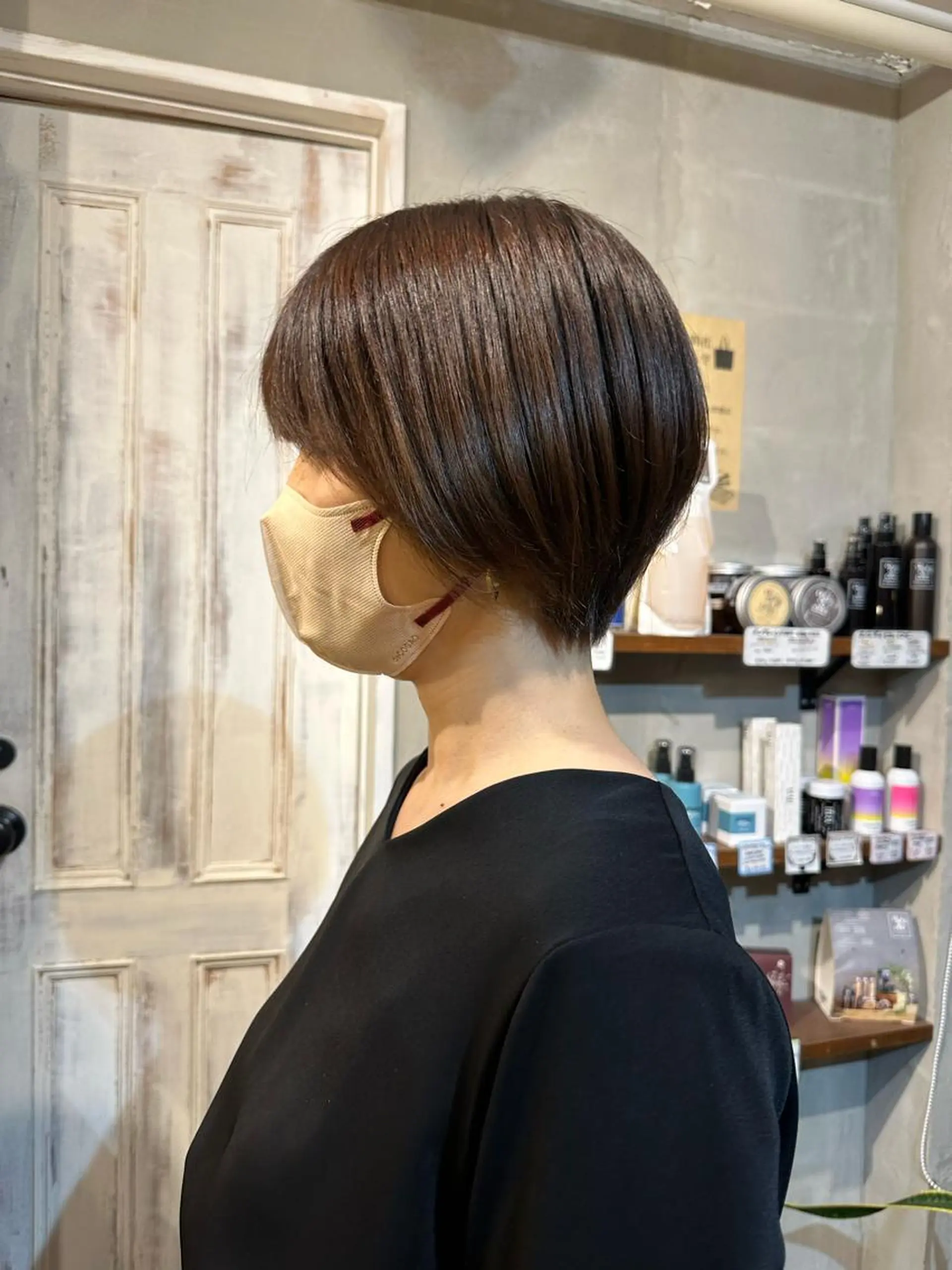 ショート 中村 彩乃のヘアスタイル