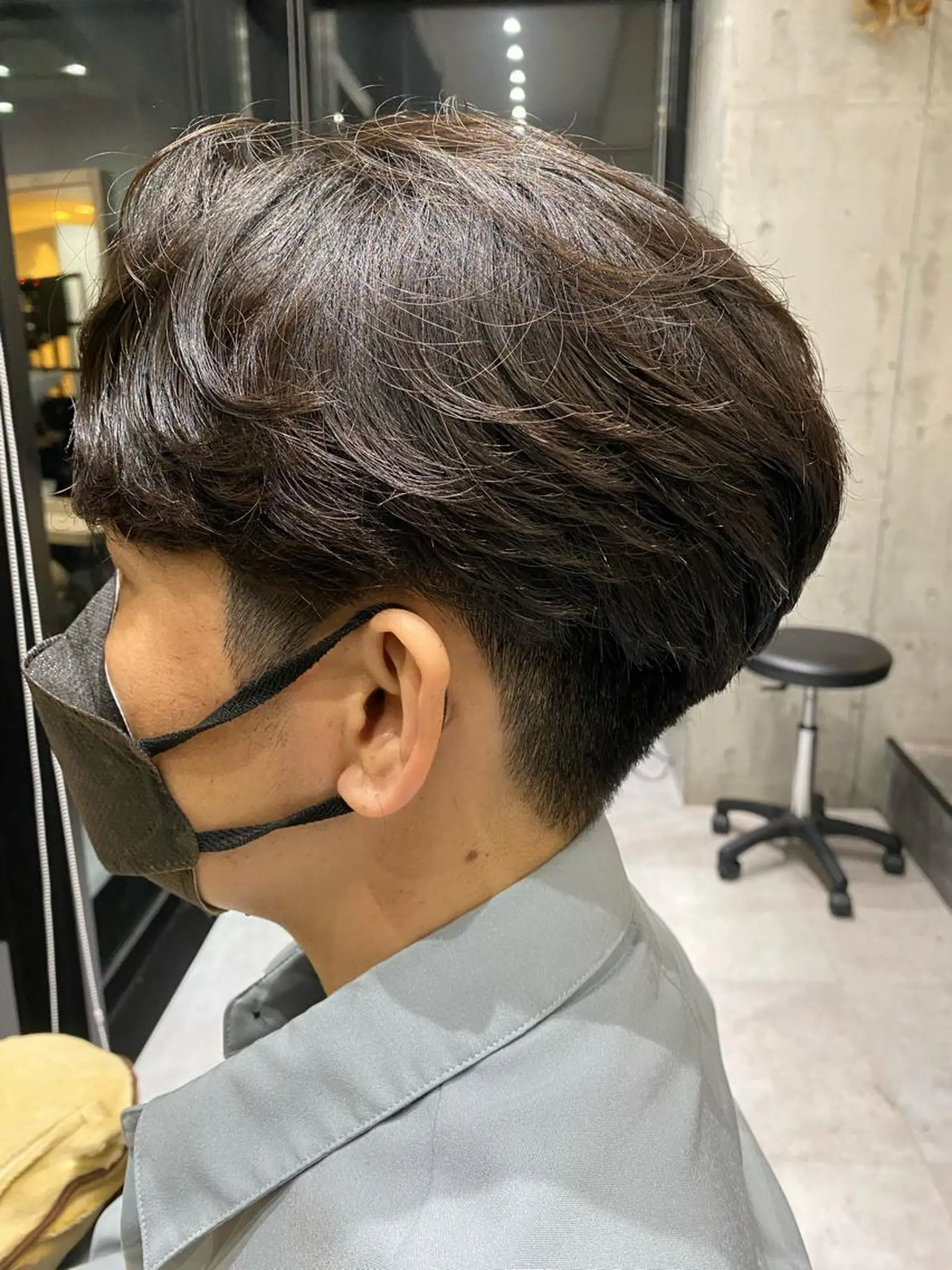 ショート パーマ カット パーマ Dxxxx III所属・女性目線の大人 メンズ*Ayakaのヘアスタイル