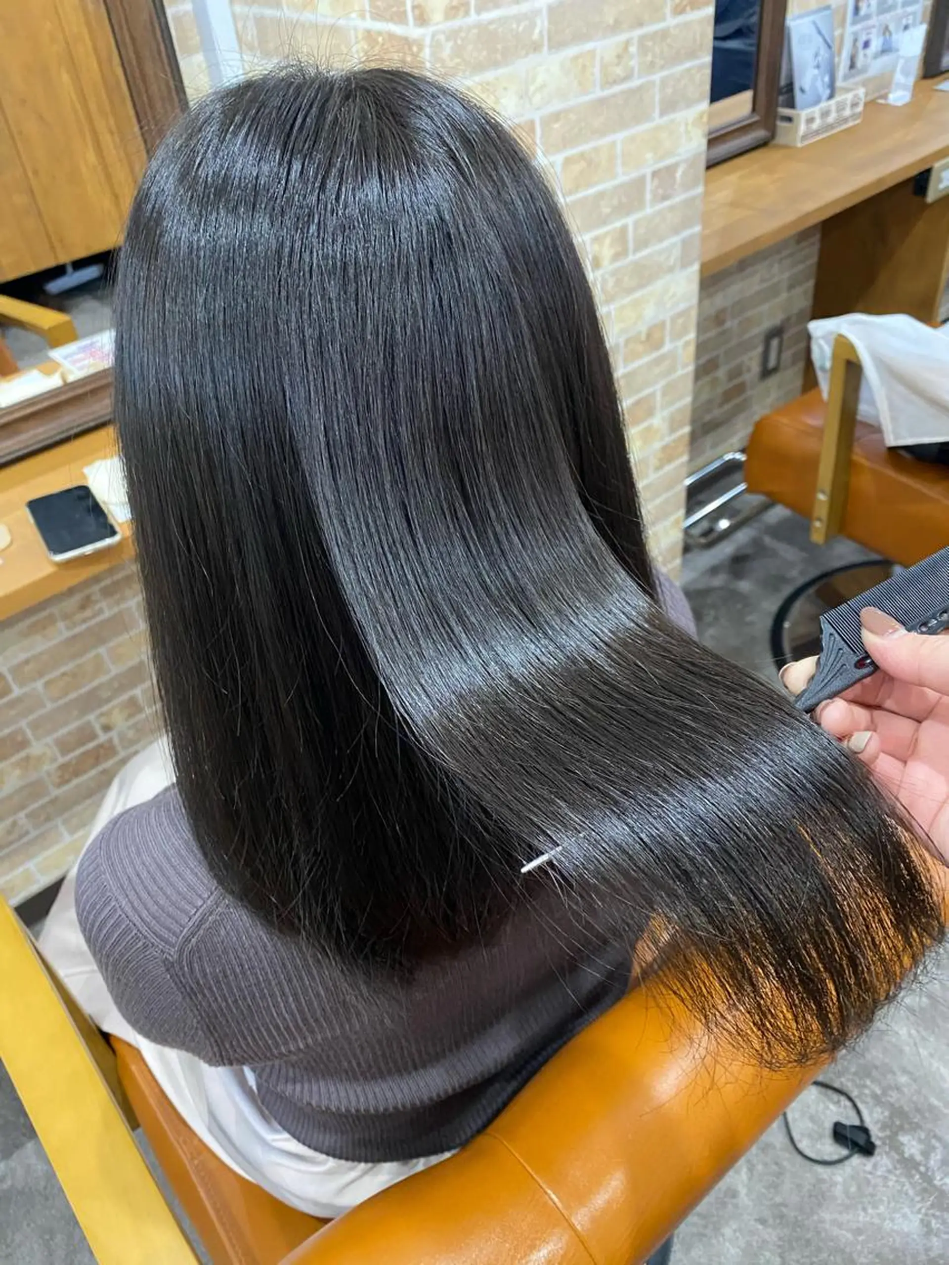 セミロング 美髪ヘア 🤍erikaのヘアスタイル