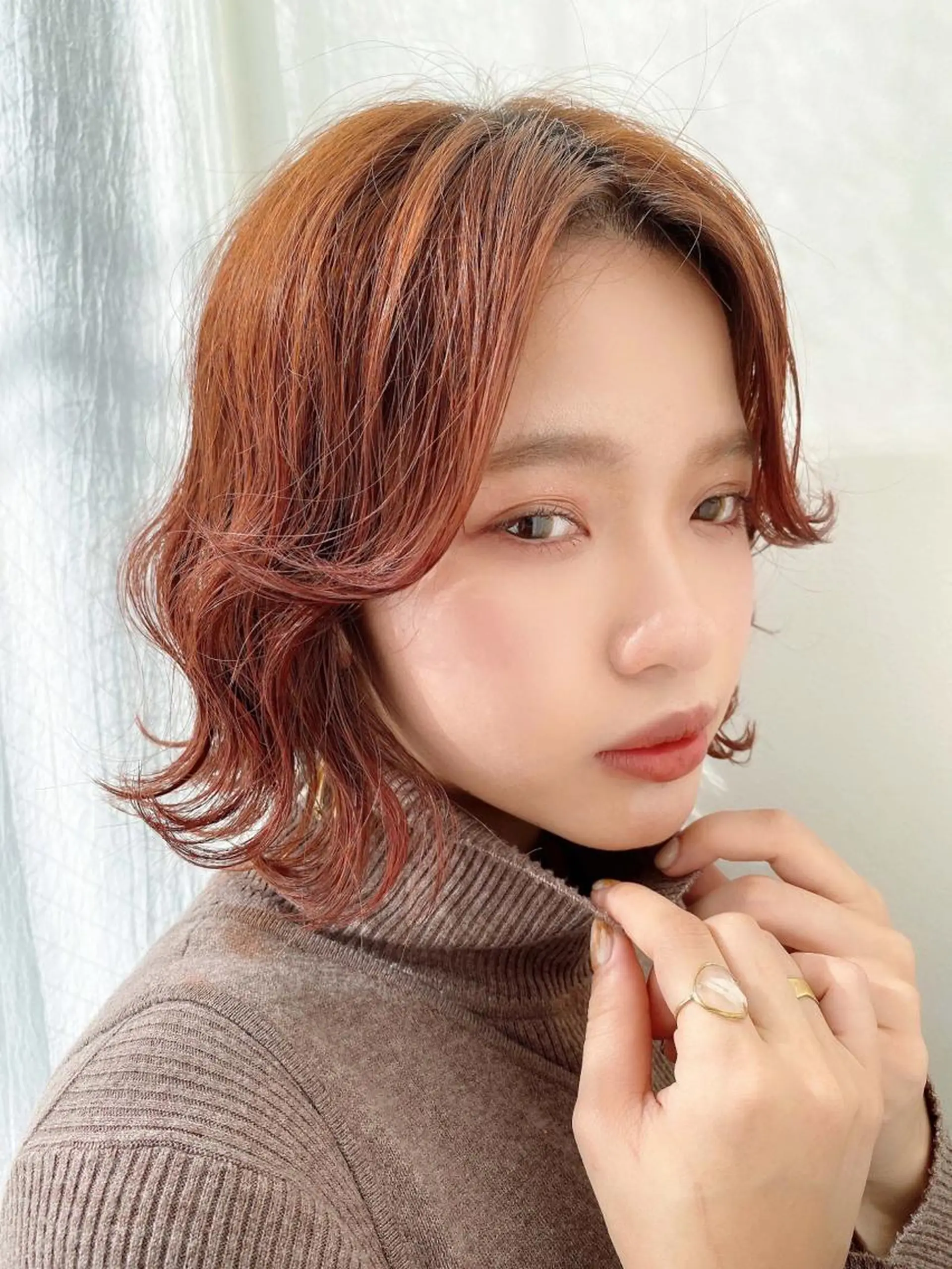 ショート ヘアカラー トリートメント 透明感/ツヤ髪/ さら艶/前田祥汰のヘアスタイル