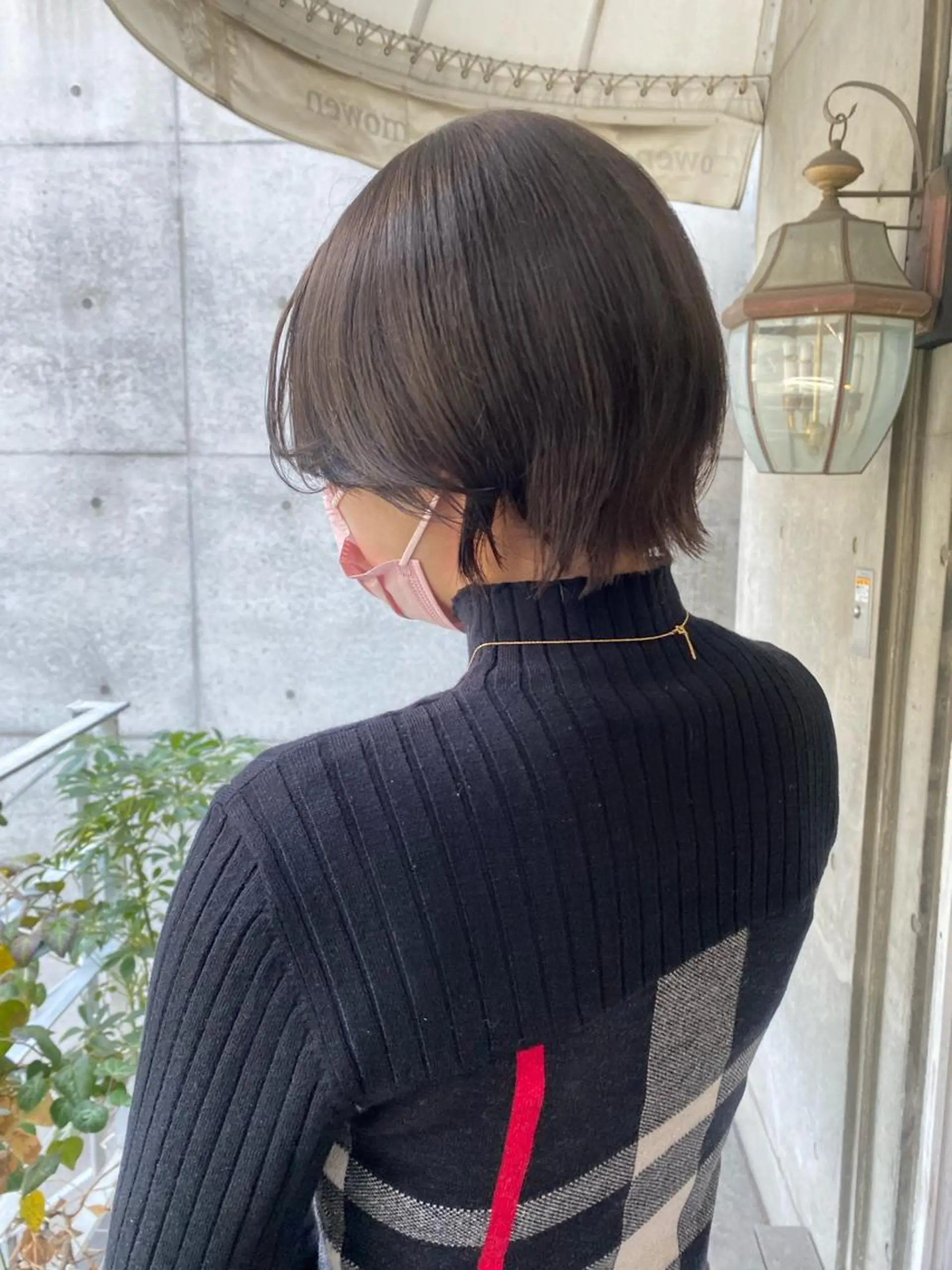ショート カラー ヘアアレンジ 心斎橋美容室 Junのヘアスタイル