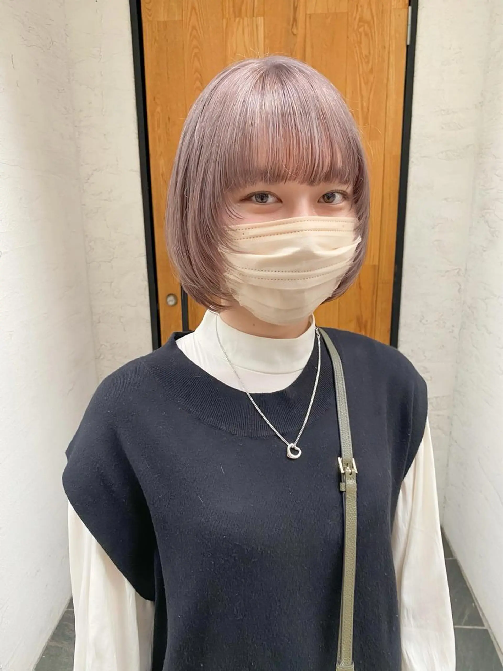 ショート カラー レイヤー/パーマ /ウルフ/nabeのヘアスタイル