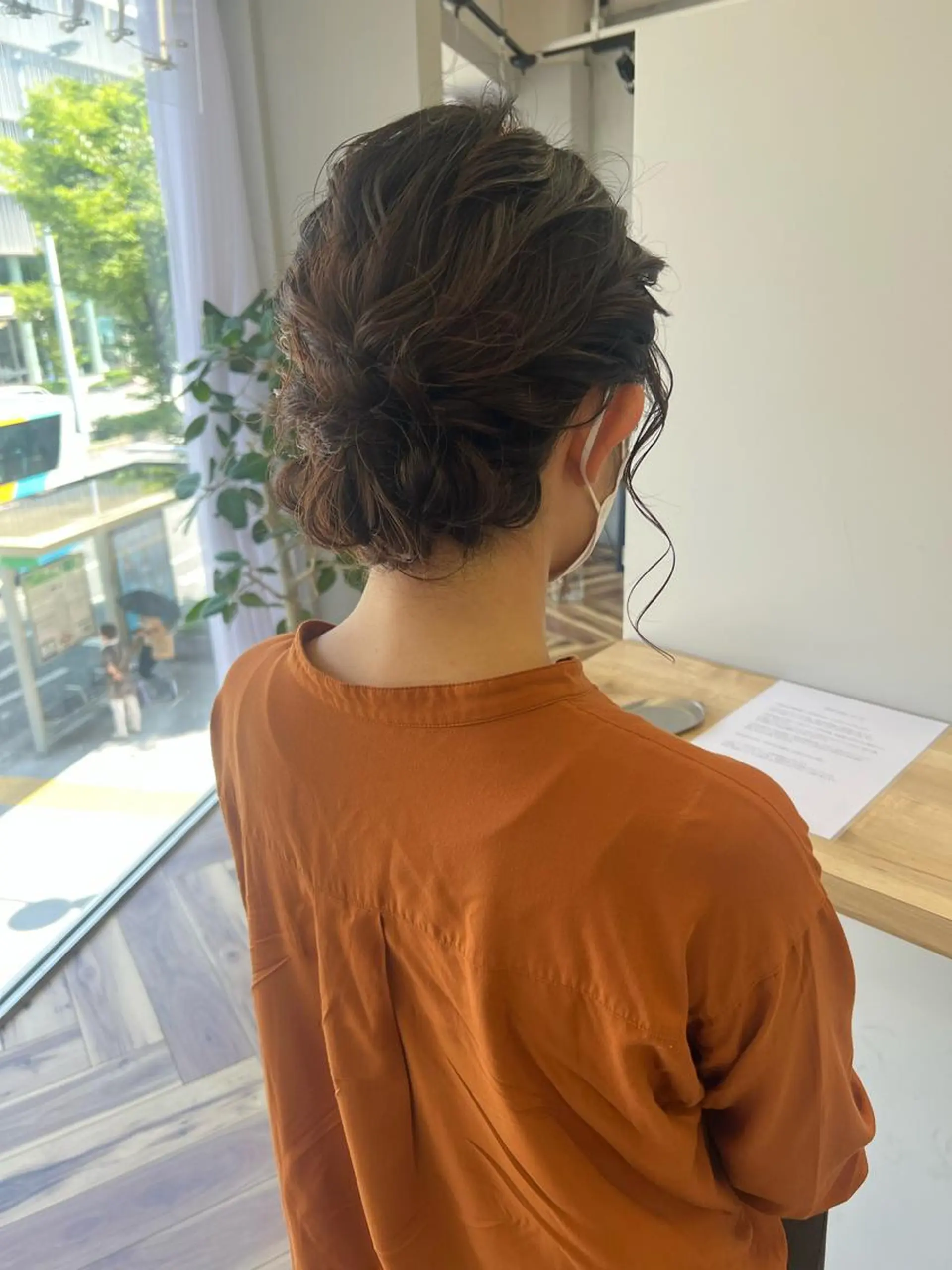 ヘアアレンジ 金城 二千夏のヘアスタイル