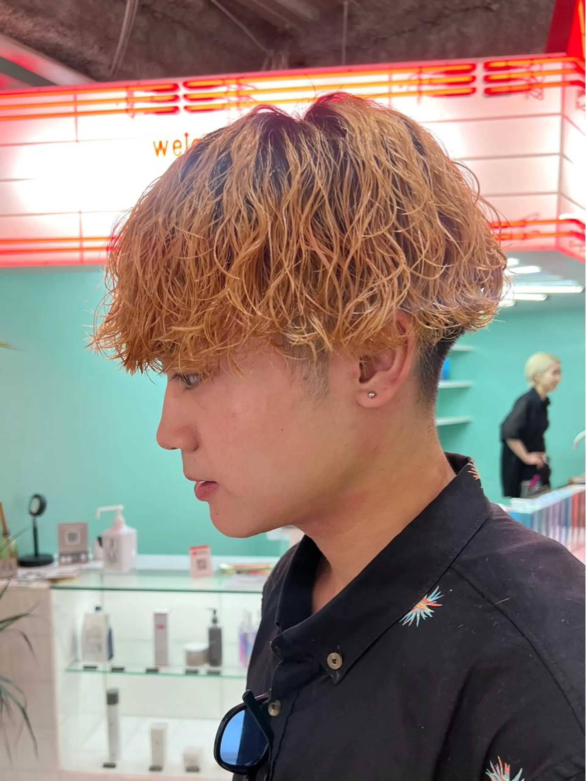 メンズ 💥ウルフカット デザインあんな💥のヘアスタイル