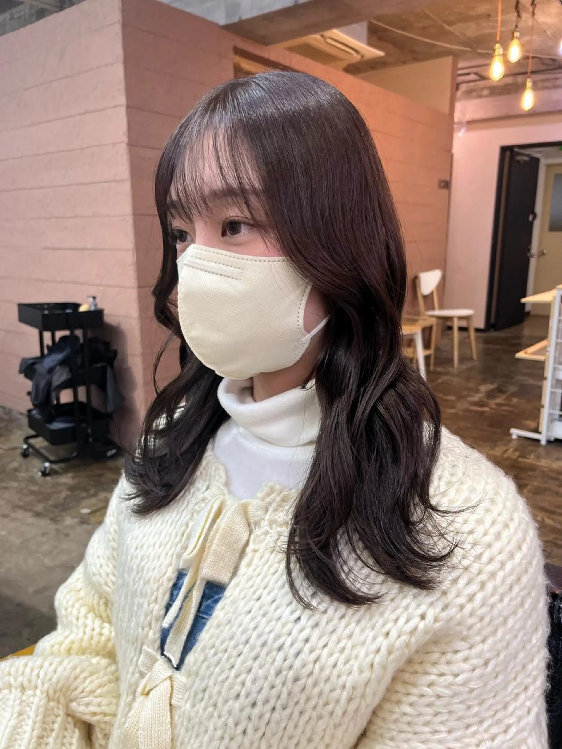 ロング カラー 透明感カラー Maison Land所属・KANA MIYOSHIのヘアスタイル