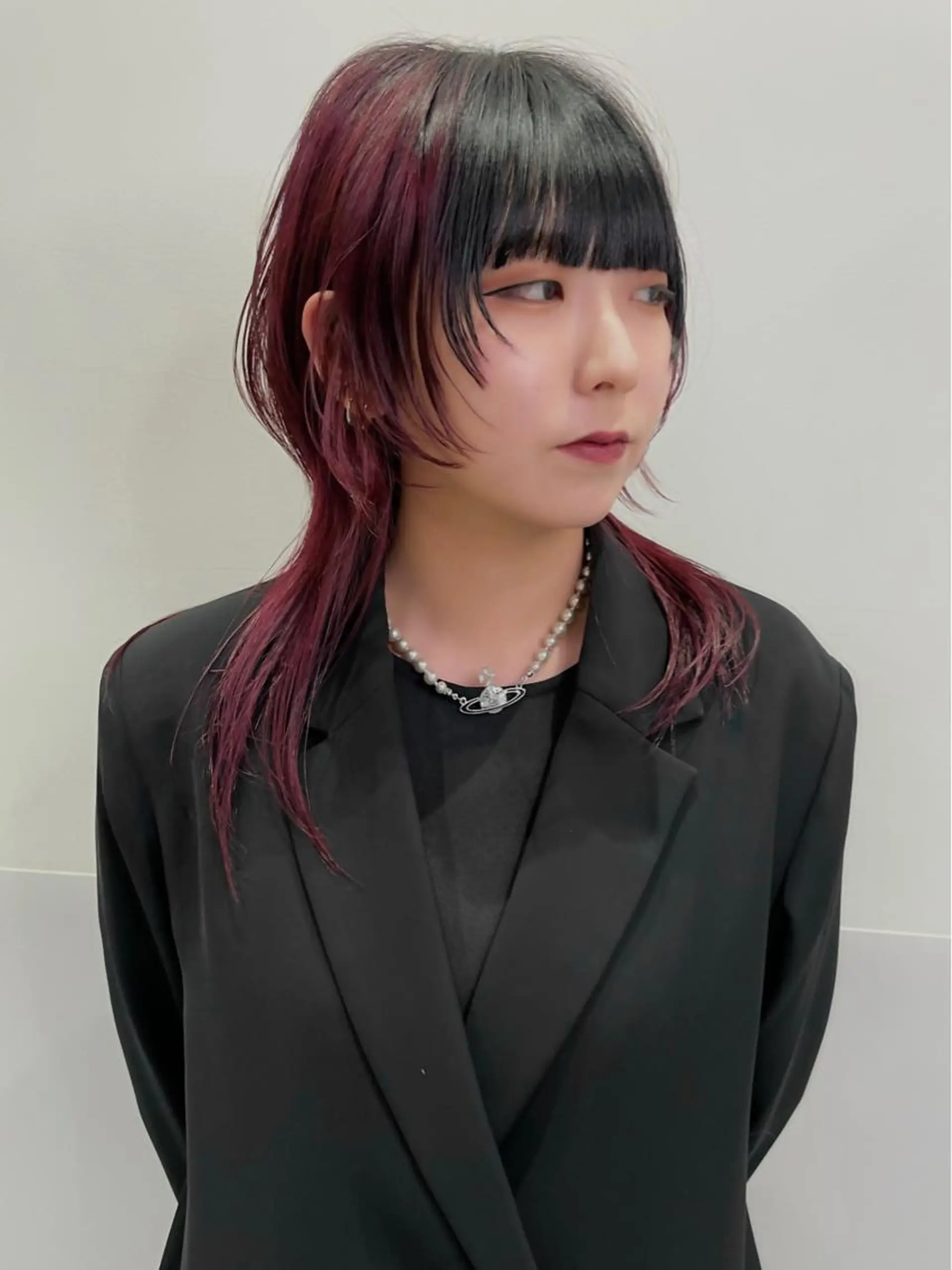 ミディアム カラー カット ヘアカラー トリートメント SALOWIN所属・ブリーチ✨ ボブ✨レイヤーのヘアスタイル