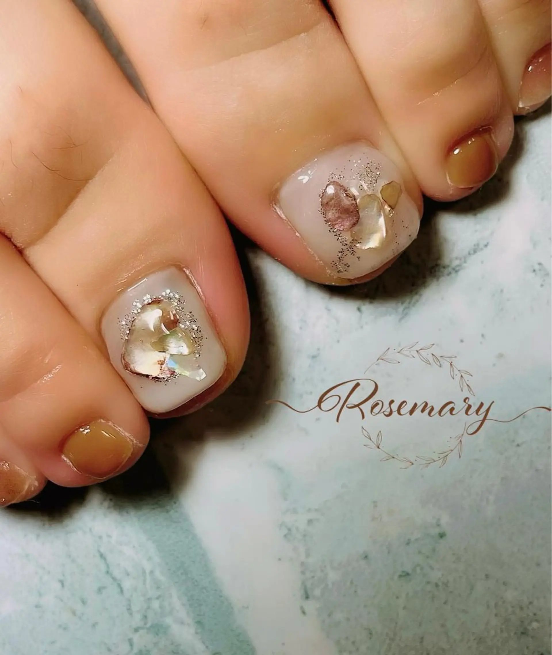 ネイル フットネイル Rosemary所属・Nailsalon Rosemaryのネイルデザイン