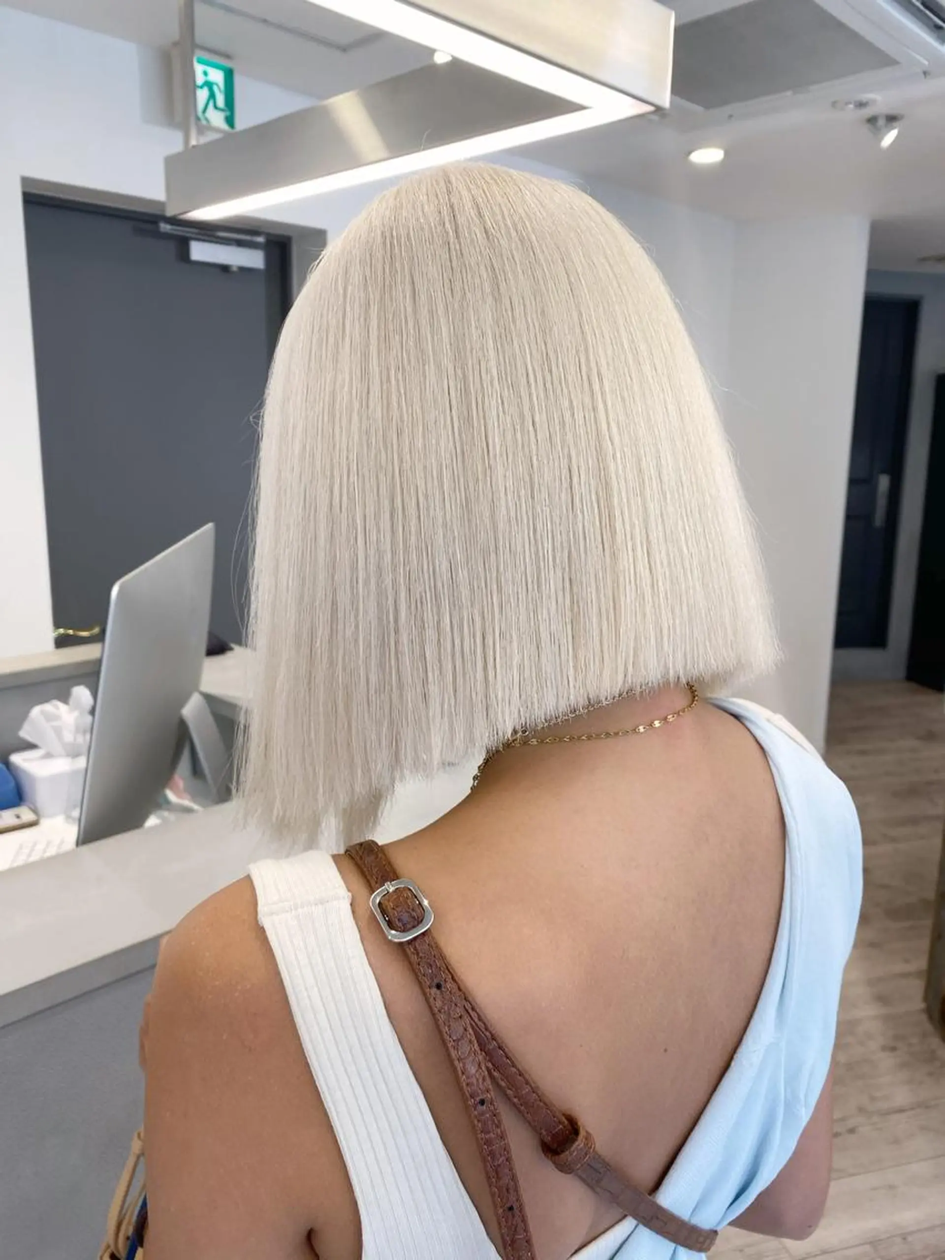 ミディアム 塩川 和弥のヘアスタイル