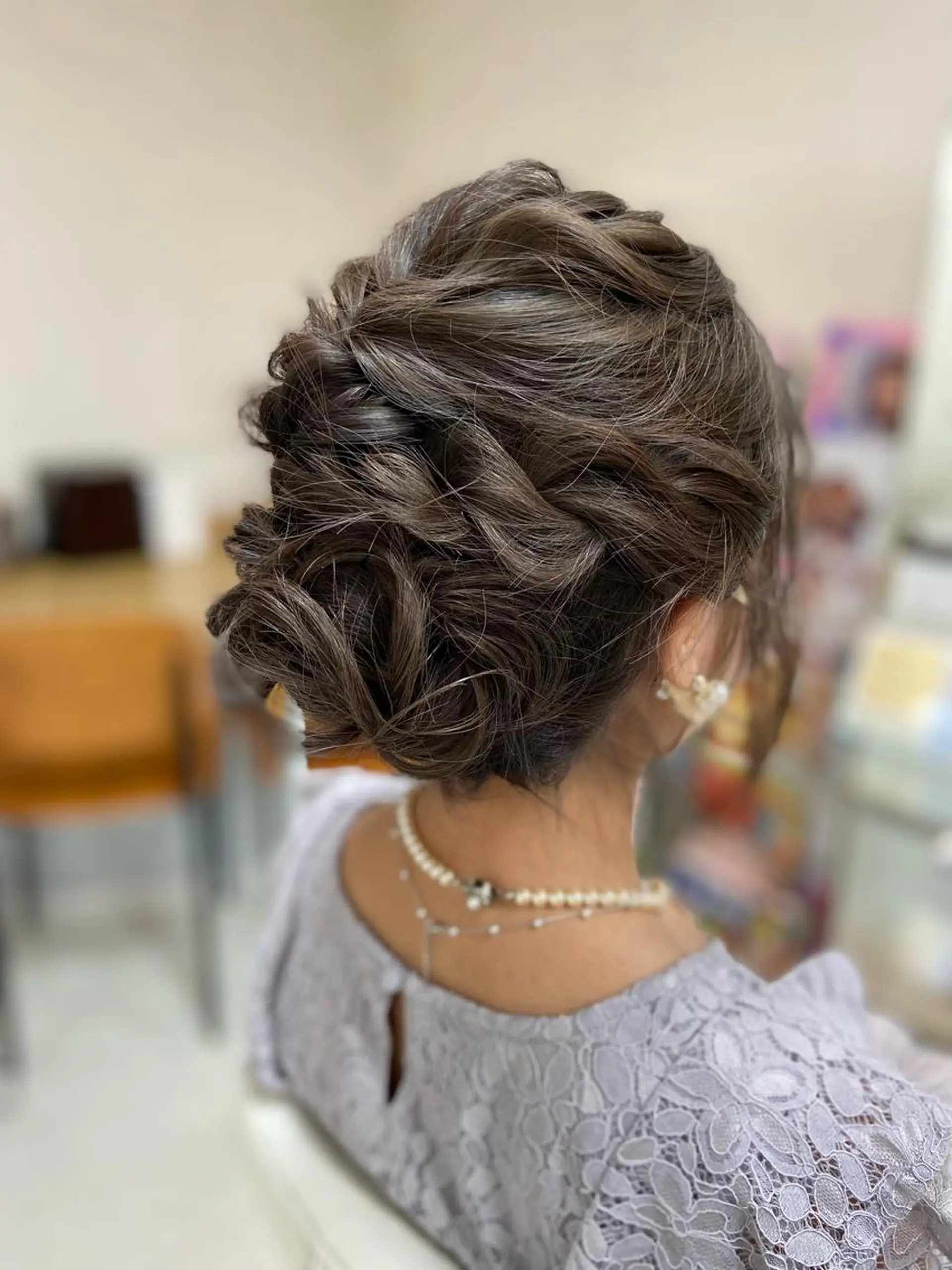 ヘアアレンジ 結婚式・ブライダル 菊地 美憂のヘアスタイル