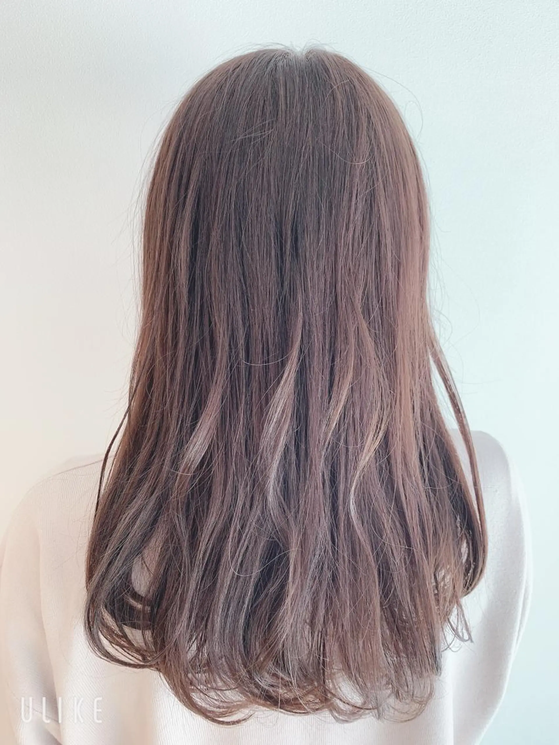 セミロング カラー ヘアカラー トリートメント なりたいが叶う ながしまじゅんきのヘアスタイル