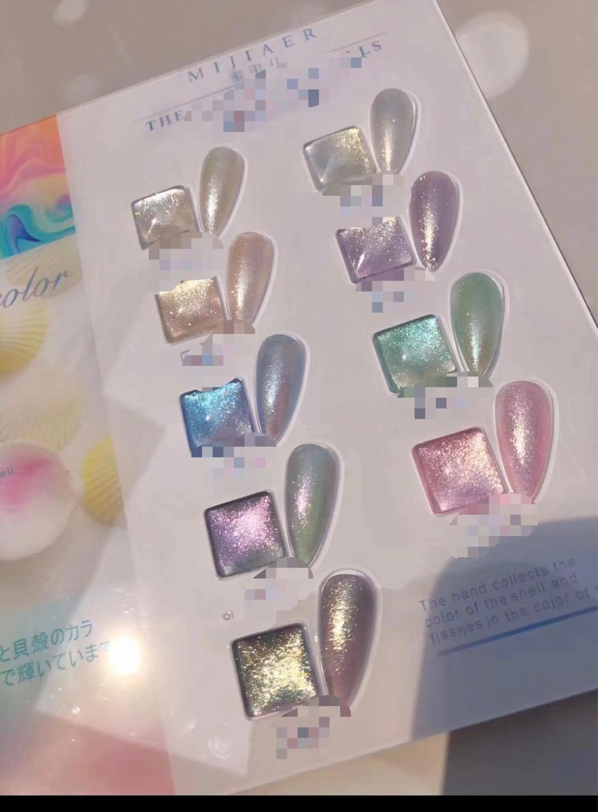 ミディアム ネイル ハンドネイル 長さ出し専門 nynaのネイルデザイン