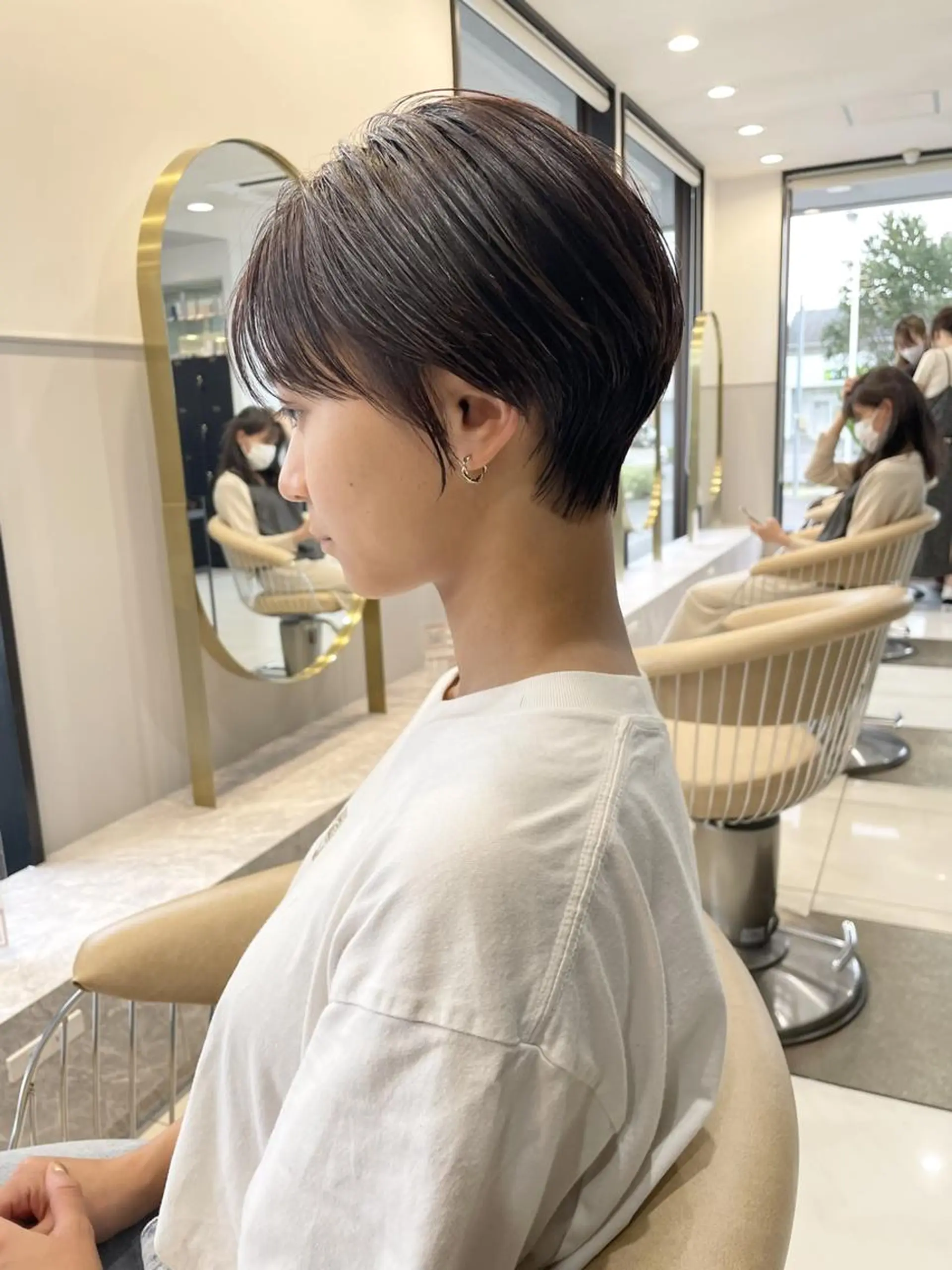 カラー ヘアアレンジ ロング メンズ 長尾 康生のヘアスタイル