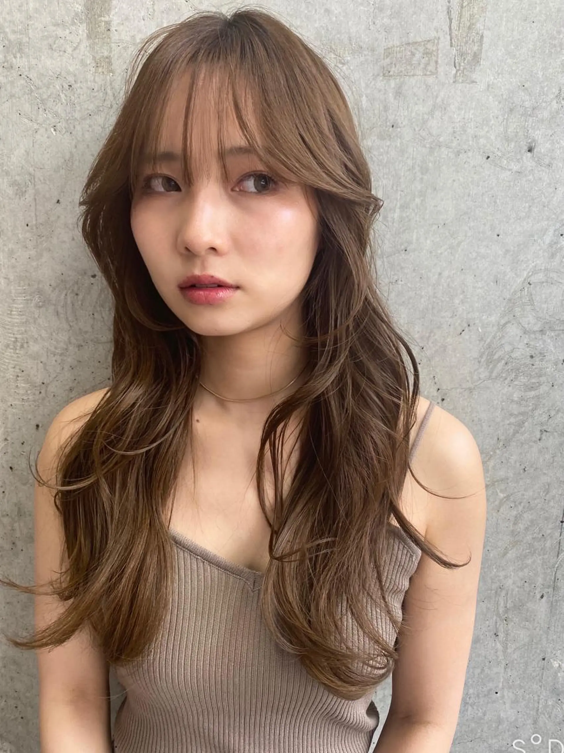 ロング カラー カット ヘアカラー トリートメント Pia hair Design Yakuin所属・Pia ツボイ ケイタのヘアスタイル