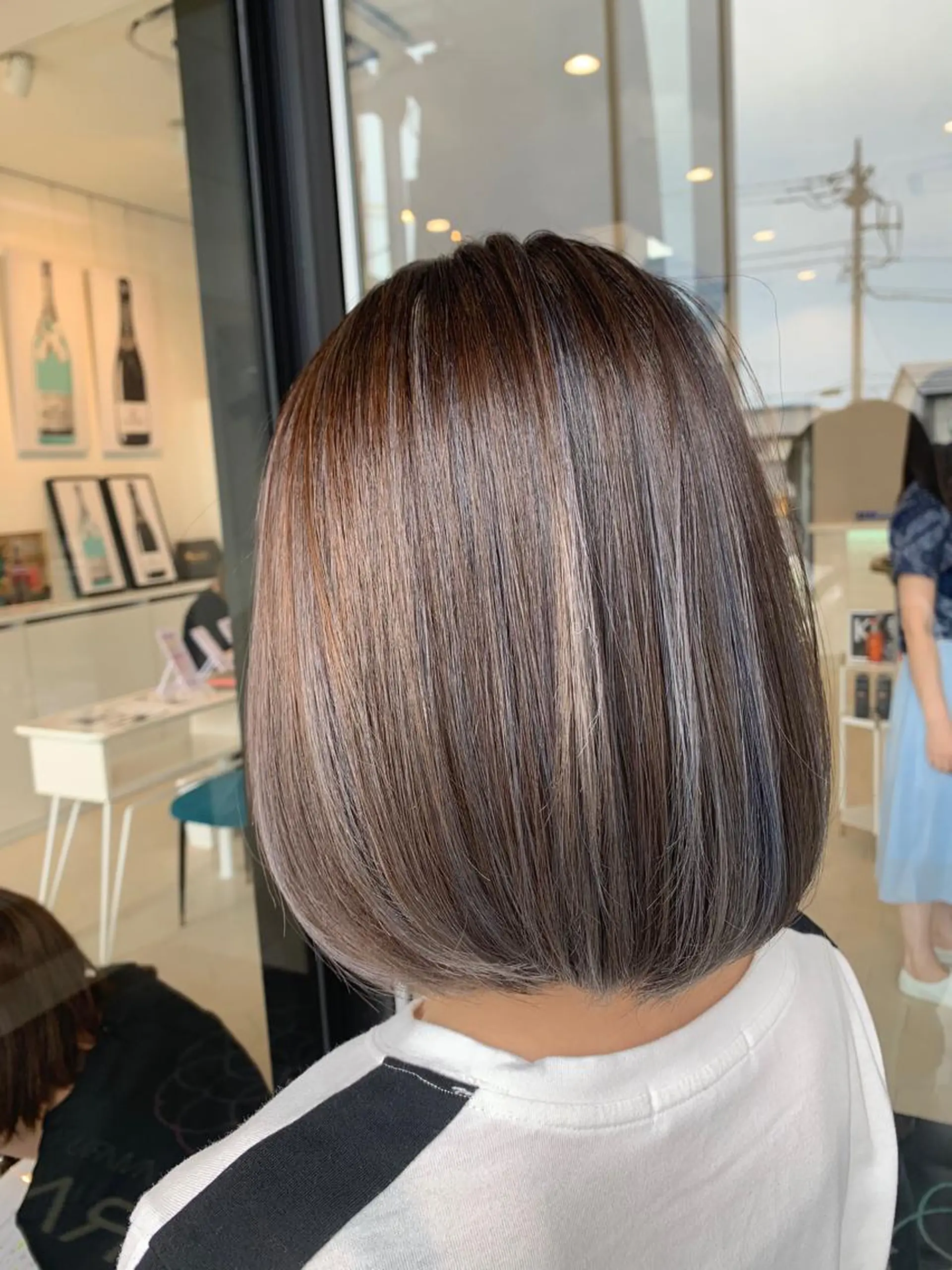 ショート ヘアカラー トリートメント slow所属・名取 純平のヘアスタイル