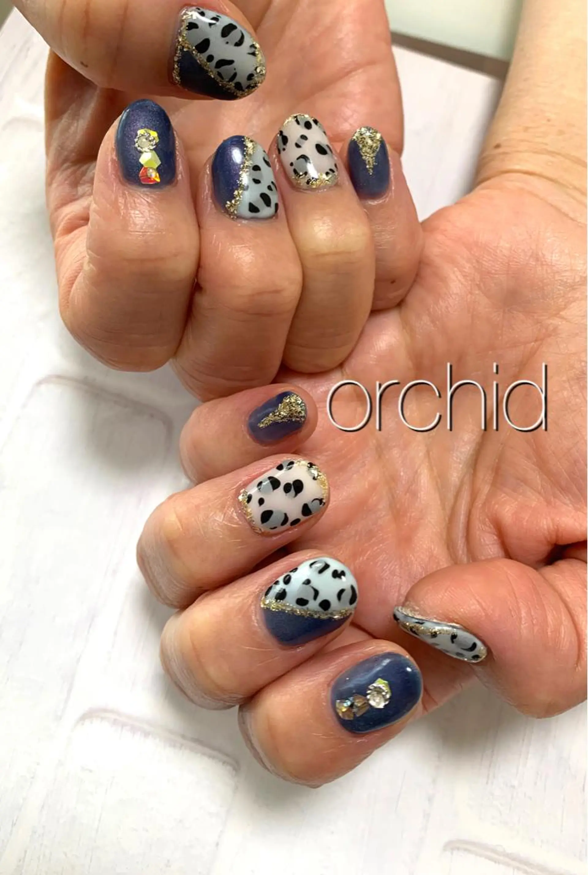 ネイル orchid ♡オーキッドのネイルデザイン